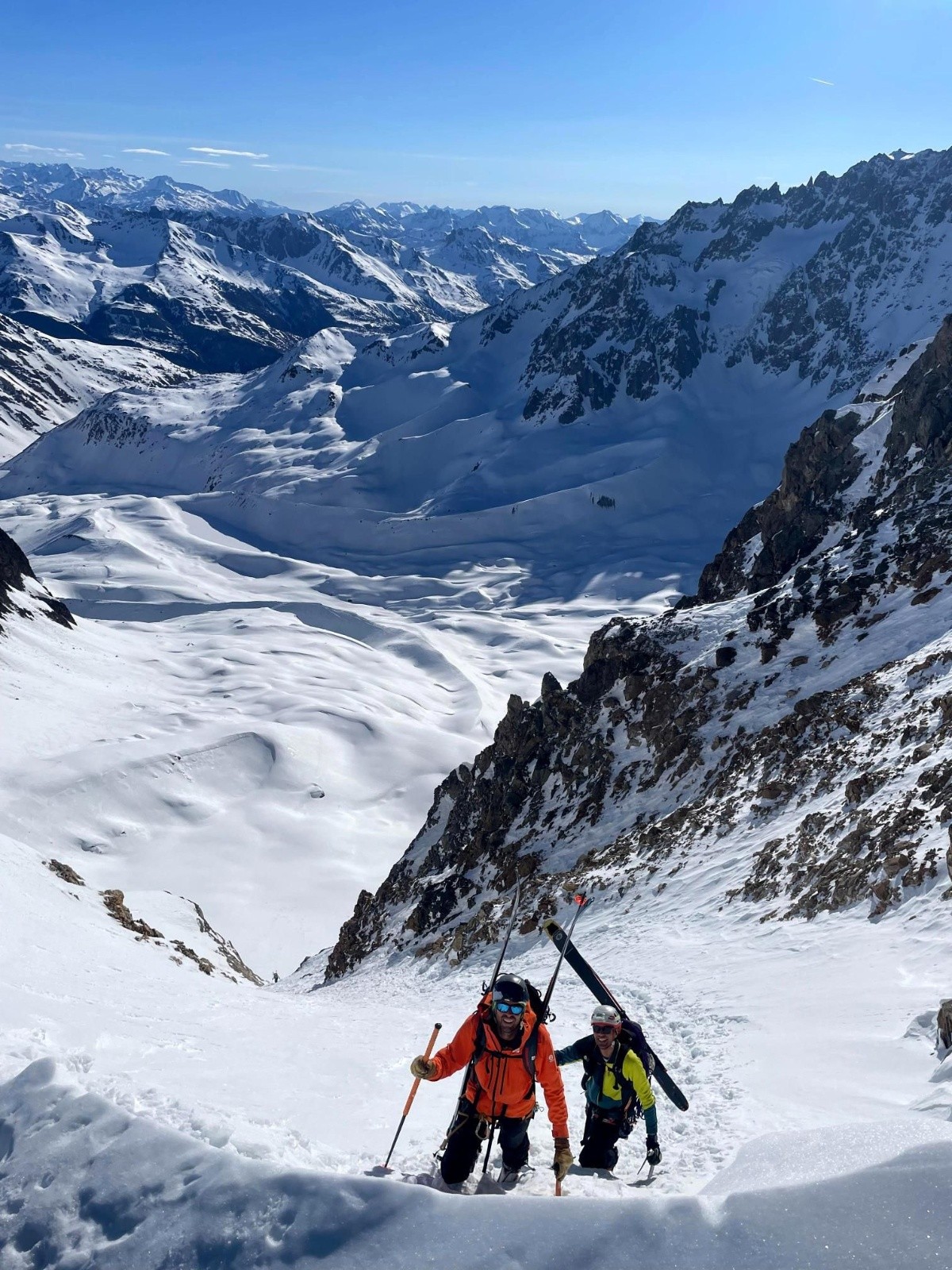 #3 J2 : Sortie de la brèche de la Plate des Agneaux J2 : Sortie de la brèche de la Plate des Agneaux