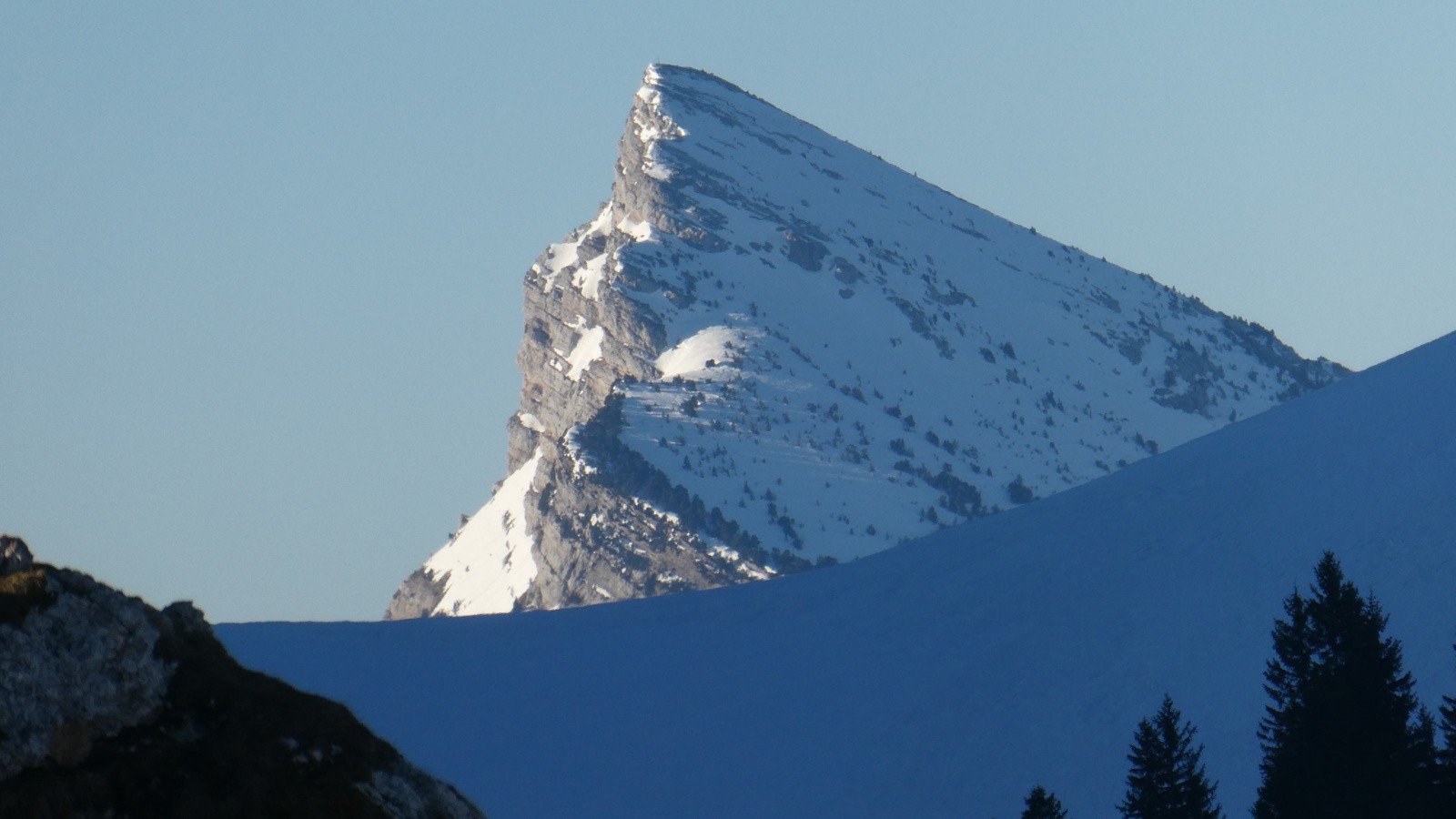 zoom sur Chamechaude&nbsp;