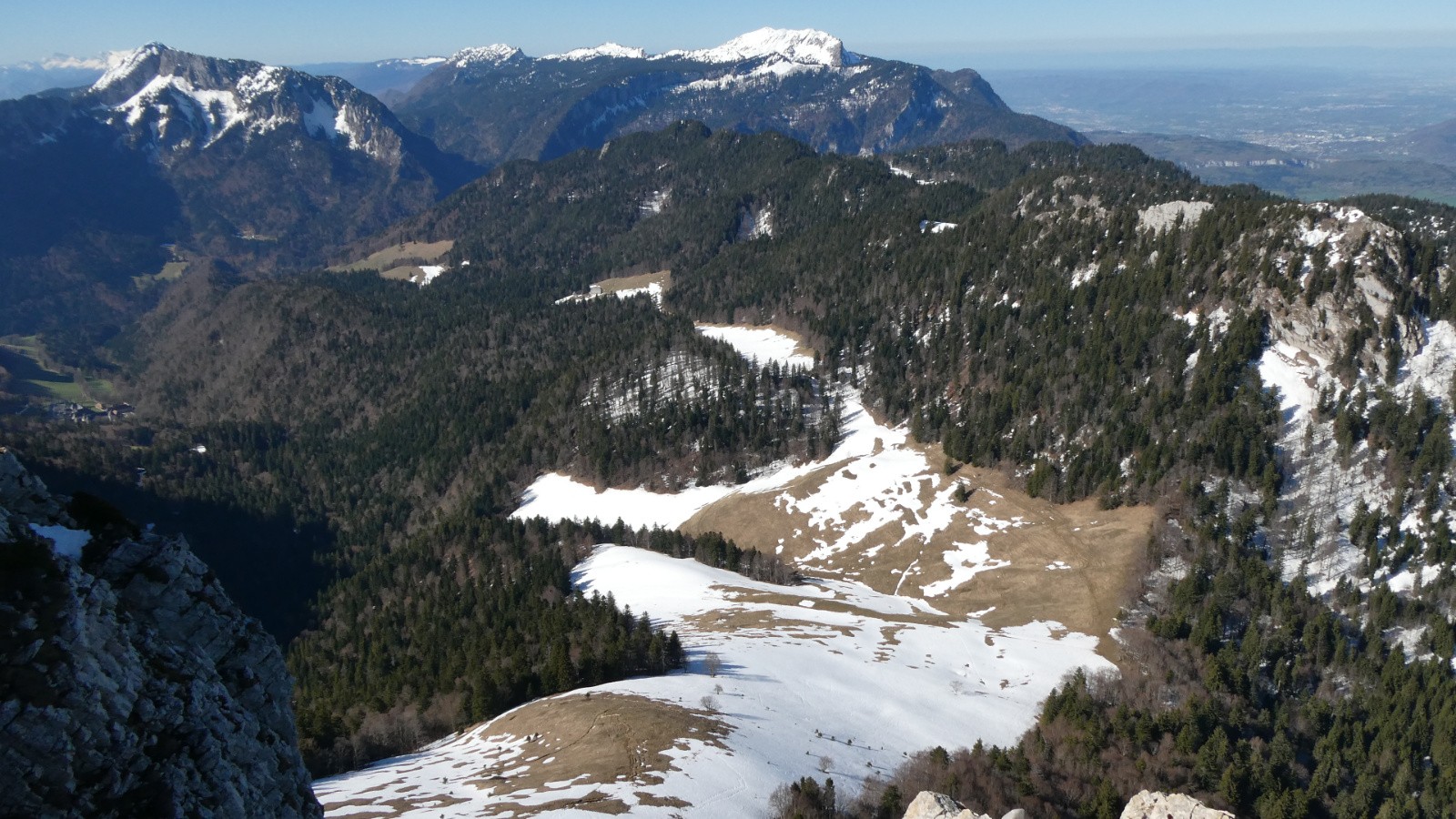 côté Col de la Ruchère bien dégarni&nbsp;