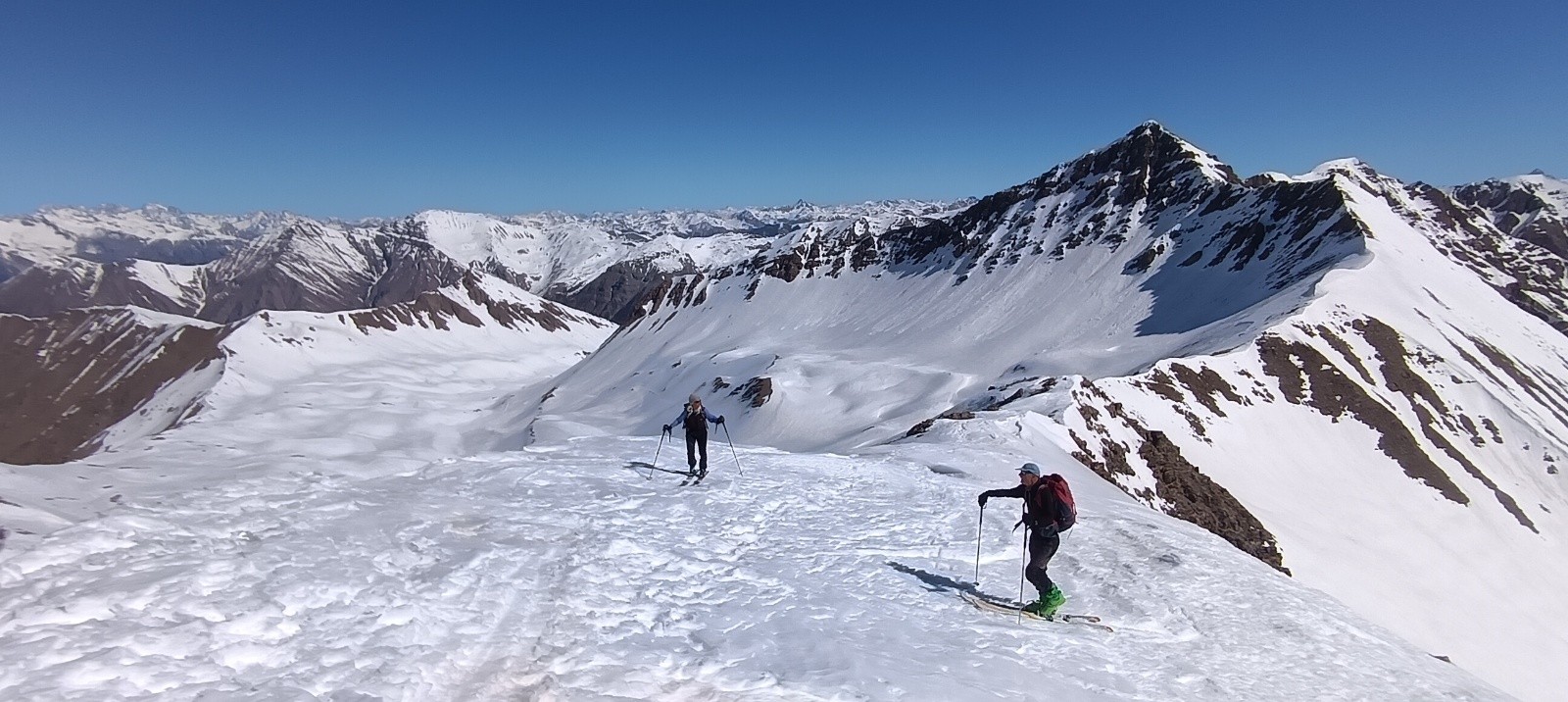 &nbsp;Arrivée au sommet du couple sympa&nbsp;