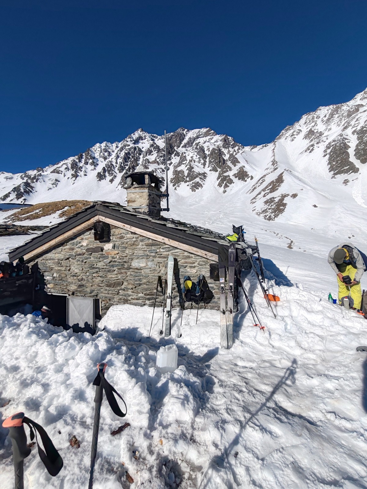 bien arrivé&nbsp;au bivouac