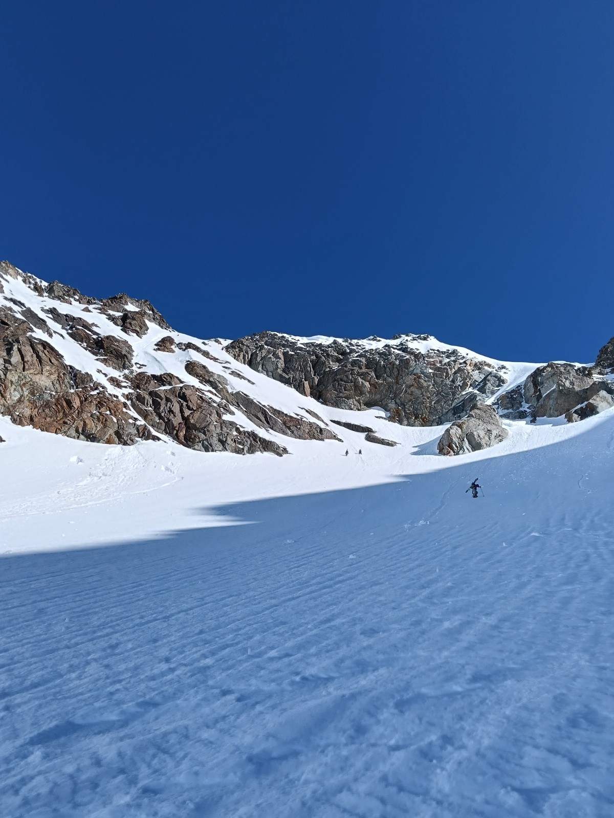la face SW du Mont Vélan