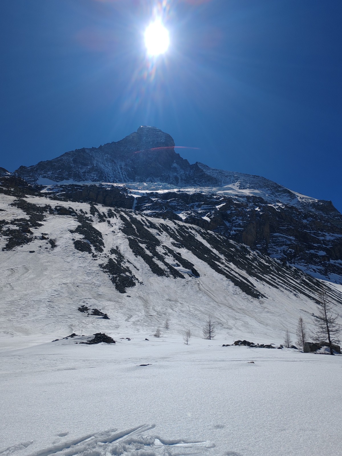 la face nord du Matterhorn