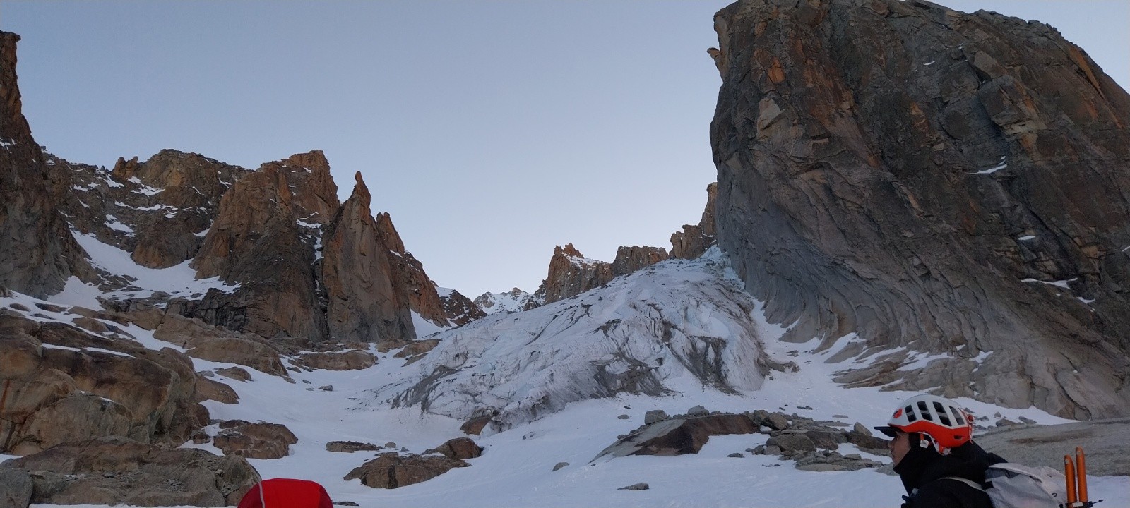 &nbsp;Glacier du milieu