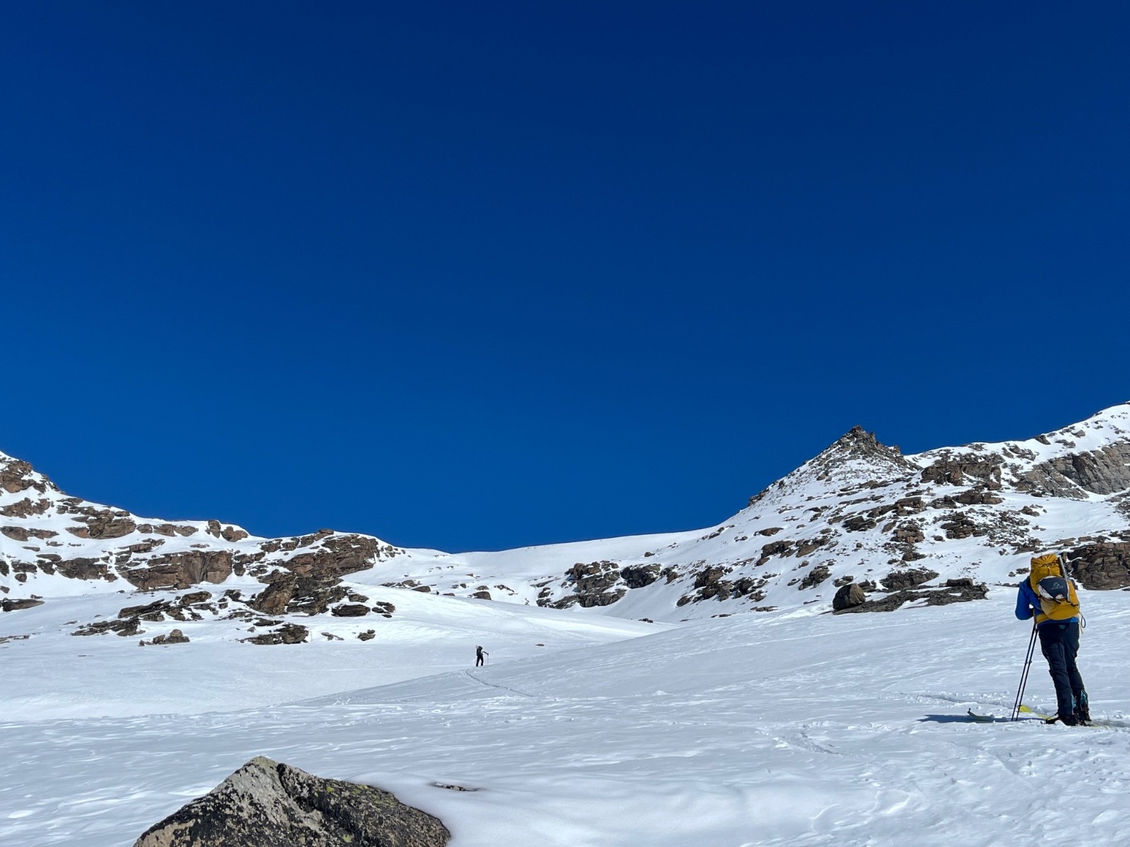 J1: Montée interminable au col par grosse chaleur
