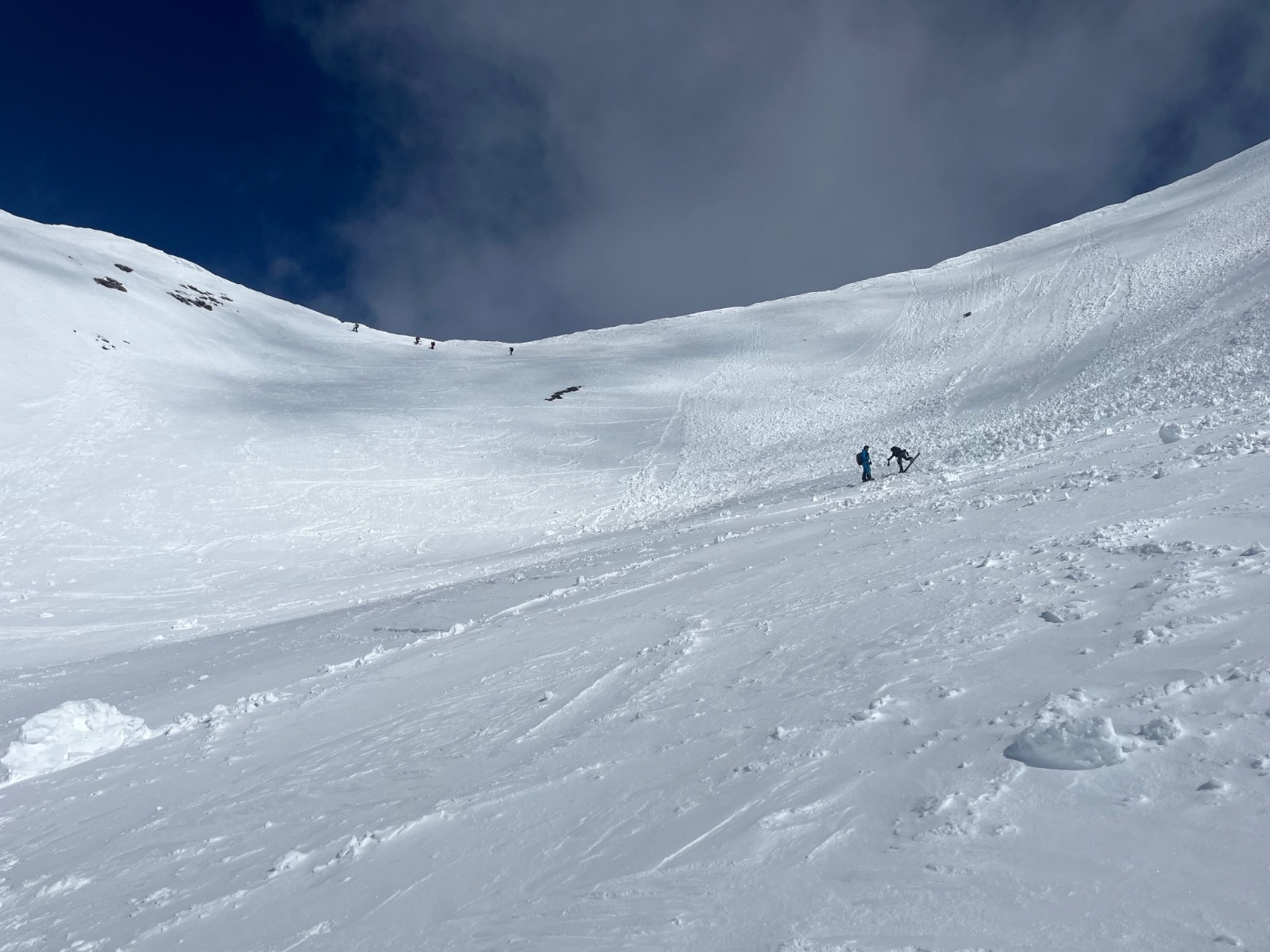 &nbsp;J3: sous le collu menant à l’Aiguille Rousse&nbsp;