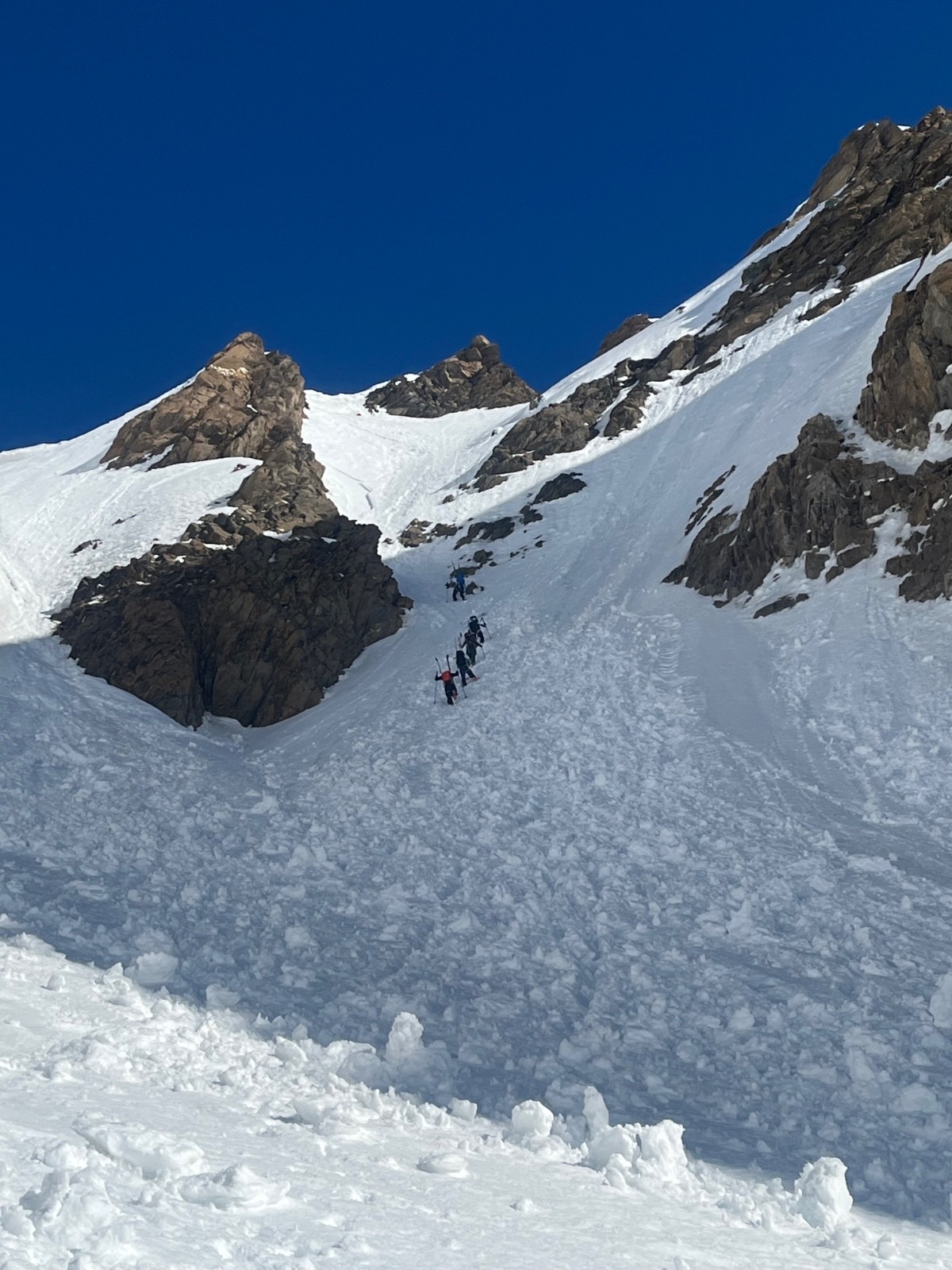 J2: le premier groupe a l attaque du Pas&nbsp;