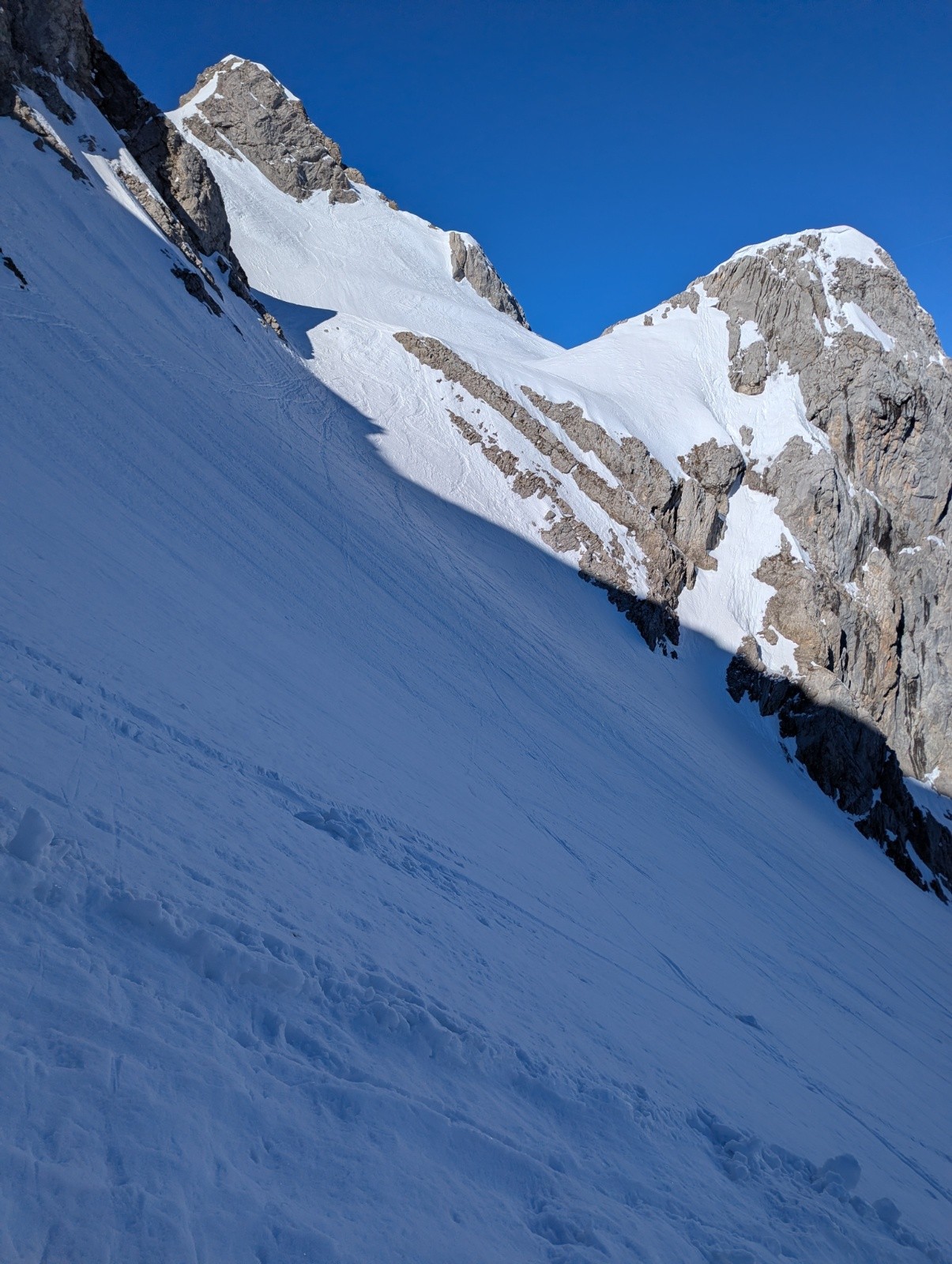 &nbsp;Vue sur la pointe des Verts