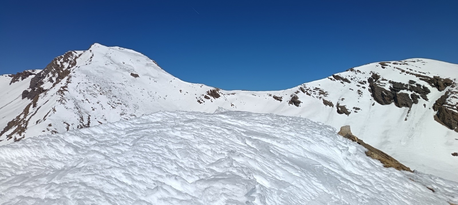 Summit avec la tête de Vautisse derrière&nbsp;