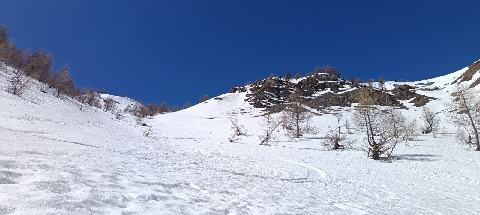 Bonne combe à la descente&nbsp;