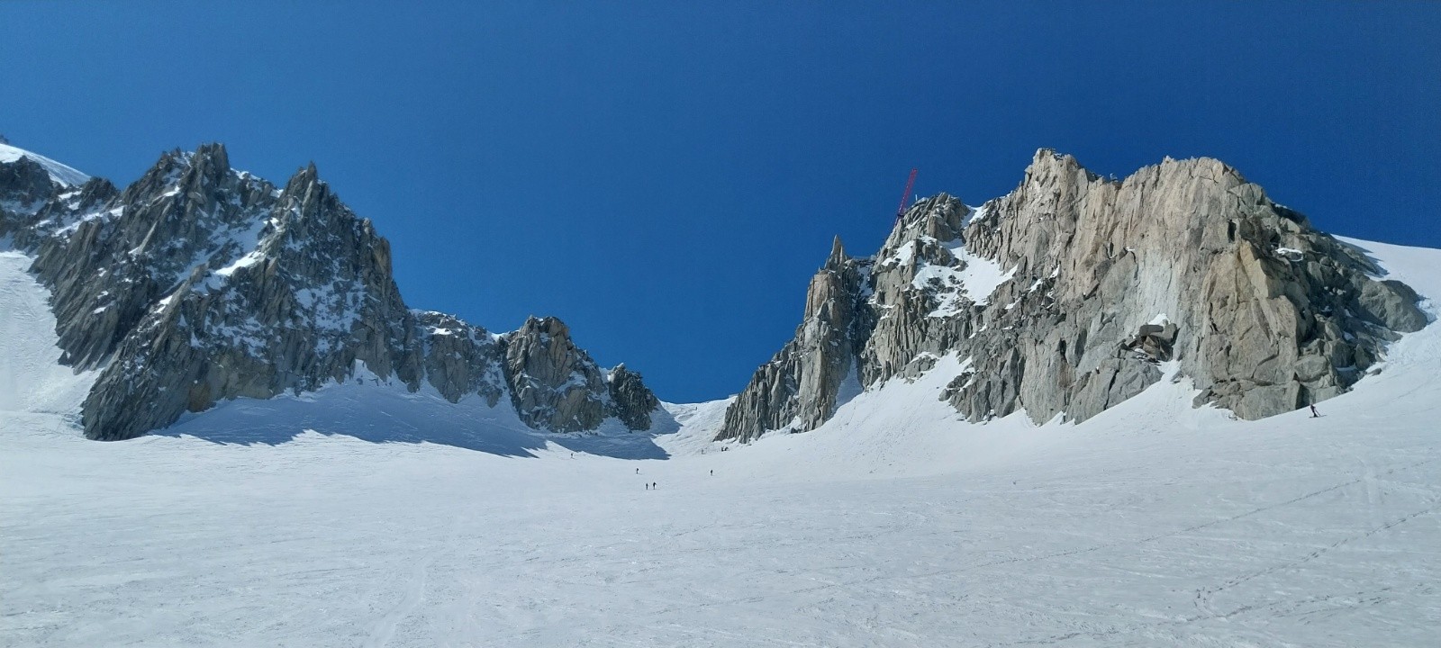 Col des Grands Montets en vue&nbsp;