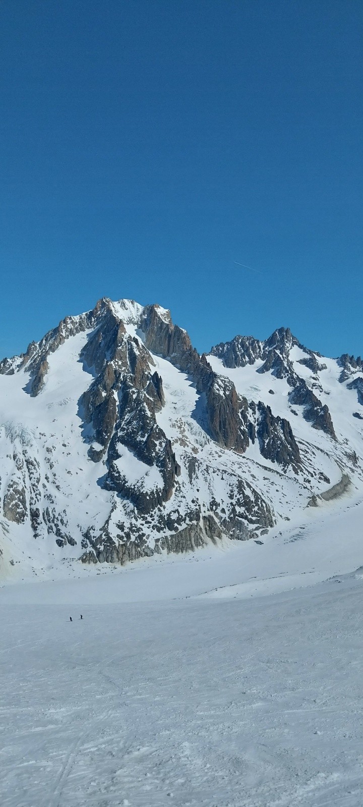 La voie normale de l'Aiguille d'Argentière&nbsp;