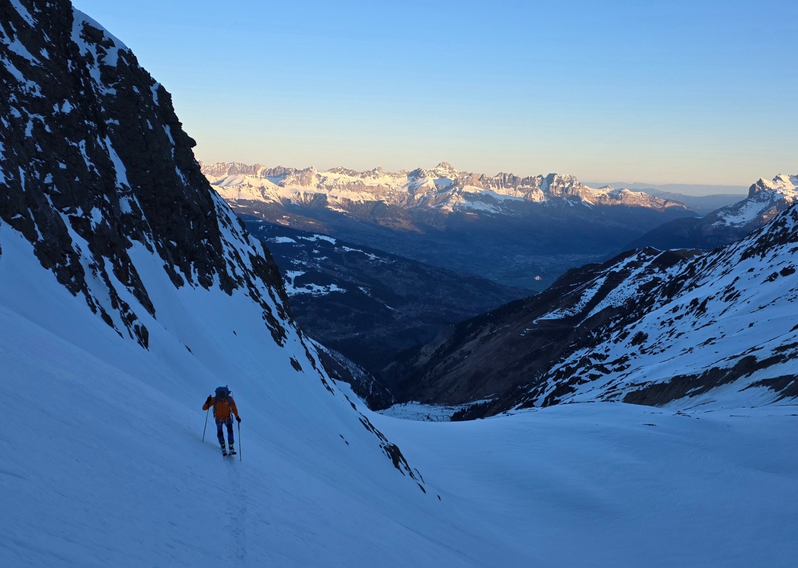 &nbsp;Premiers 200m skis aux pieds