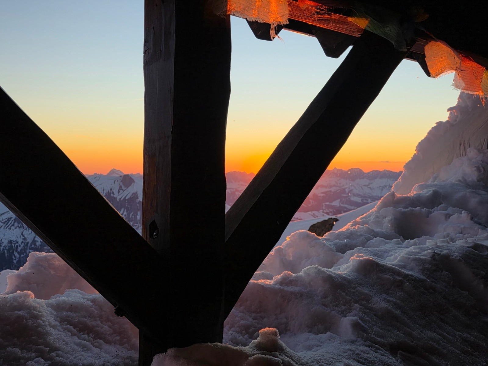 Vue vers les Aravis&nbsp;&nbsp;