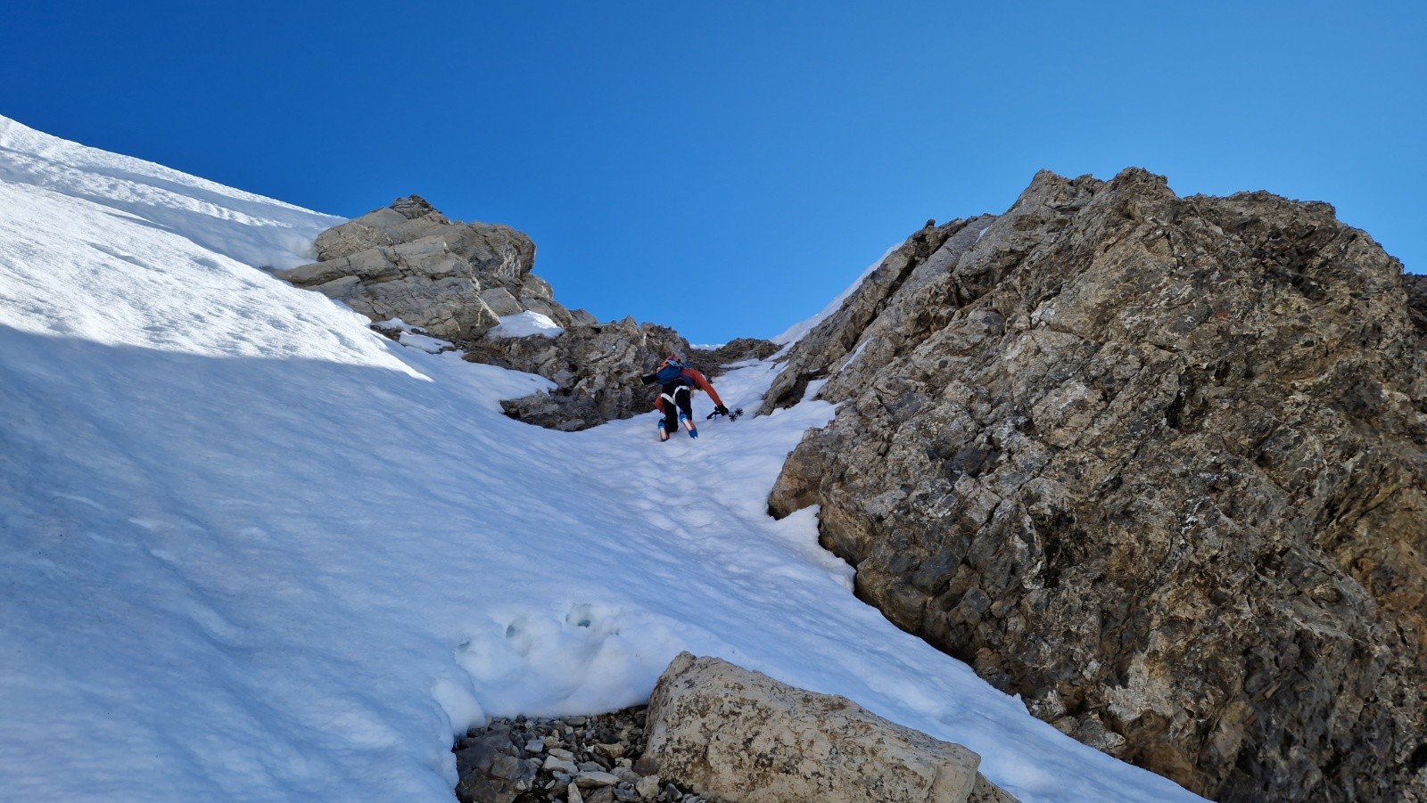 Descente du col de la Montagnolle