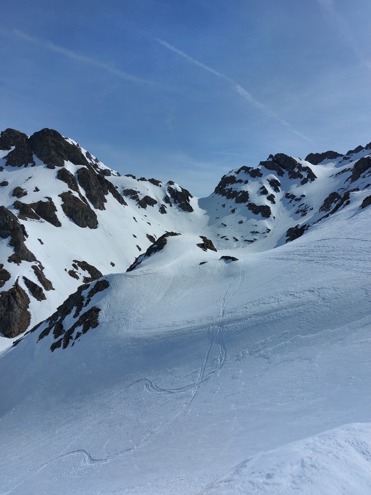 Col de la Grande vaudaine côté Est