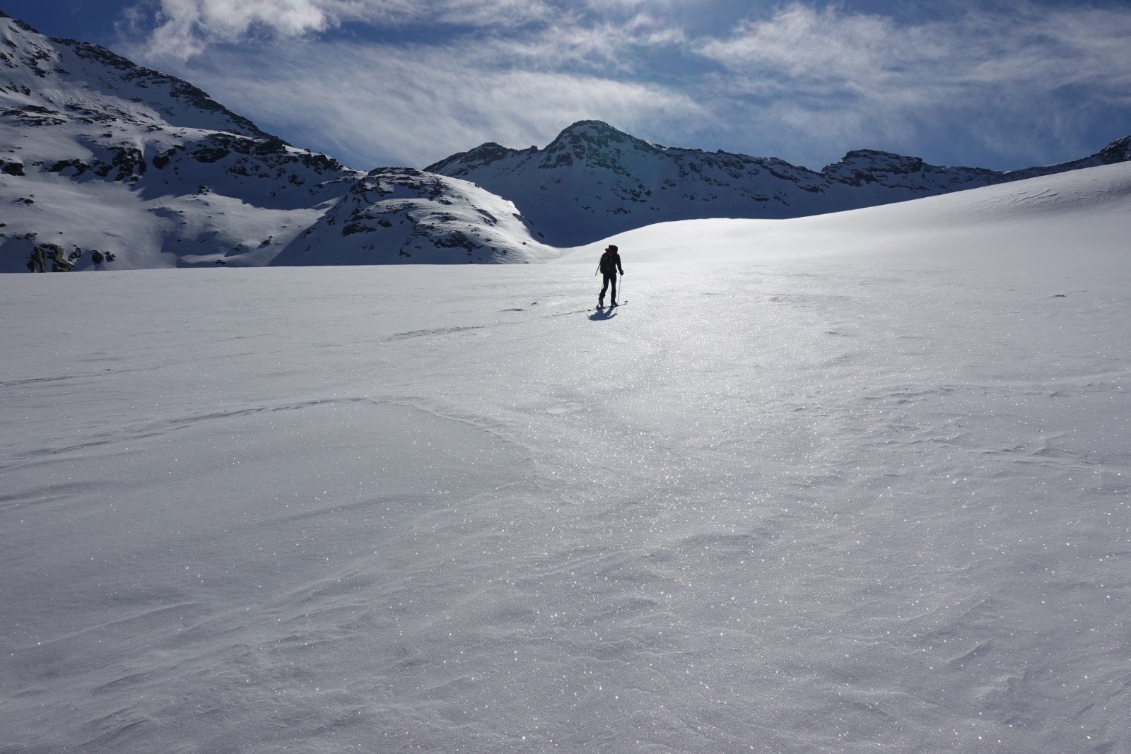 C'est repartis sur le glacier