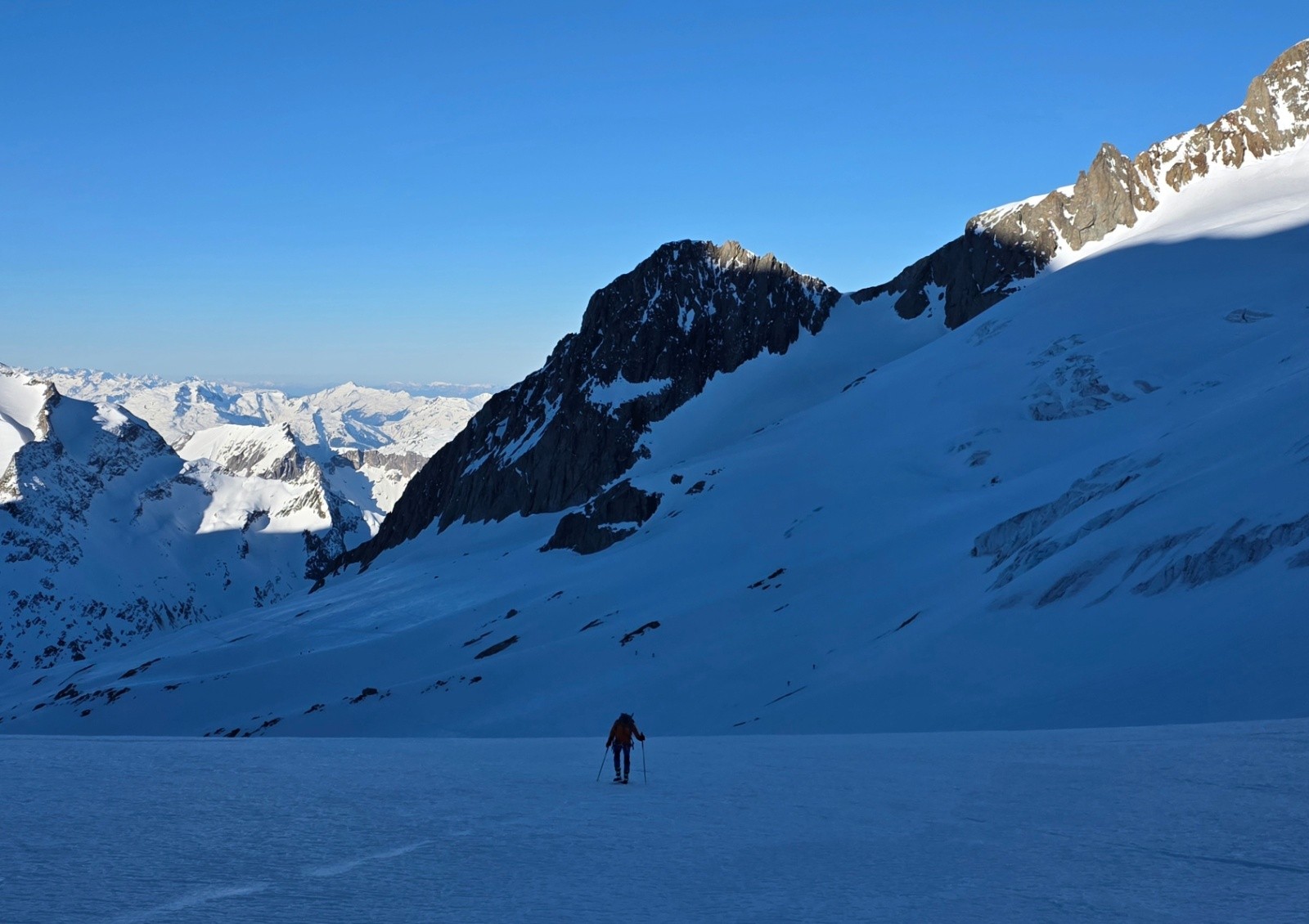 #3 Montée sur le glacier de Tre la Tete Montée sur le glacier de Tre la Tete