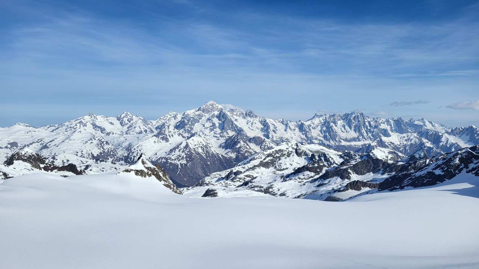 J3 Massif du Mont Blanc depuis le Glacier sous la Tête