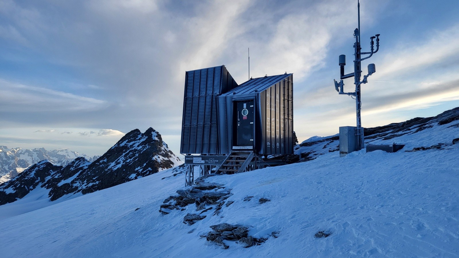 J3 de retour au bivacco pour le petit-déjeuner