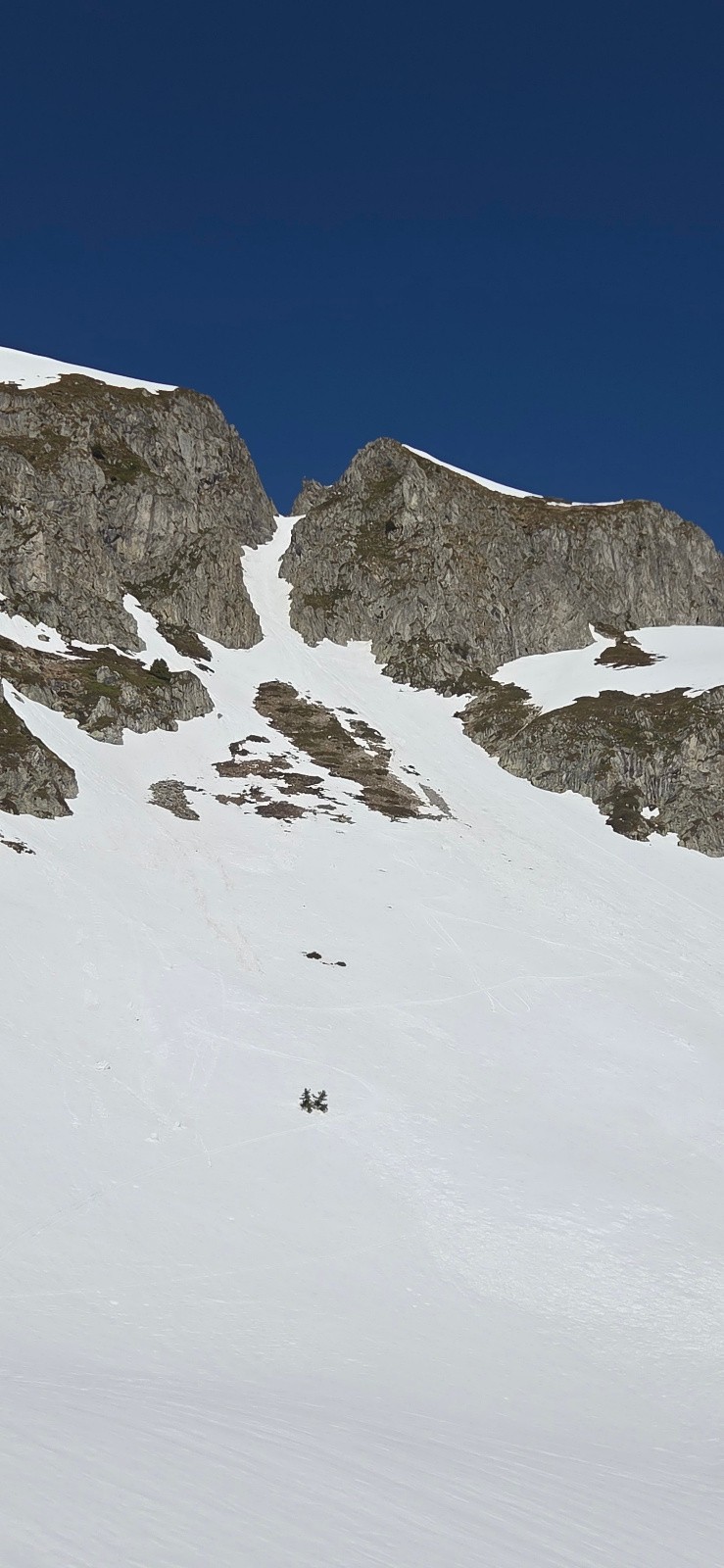 Brèche du Magicien et son couloir Sud