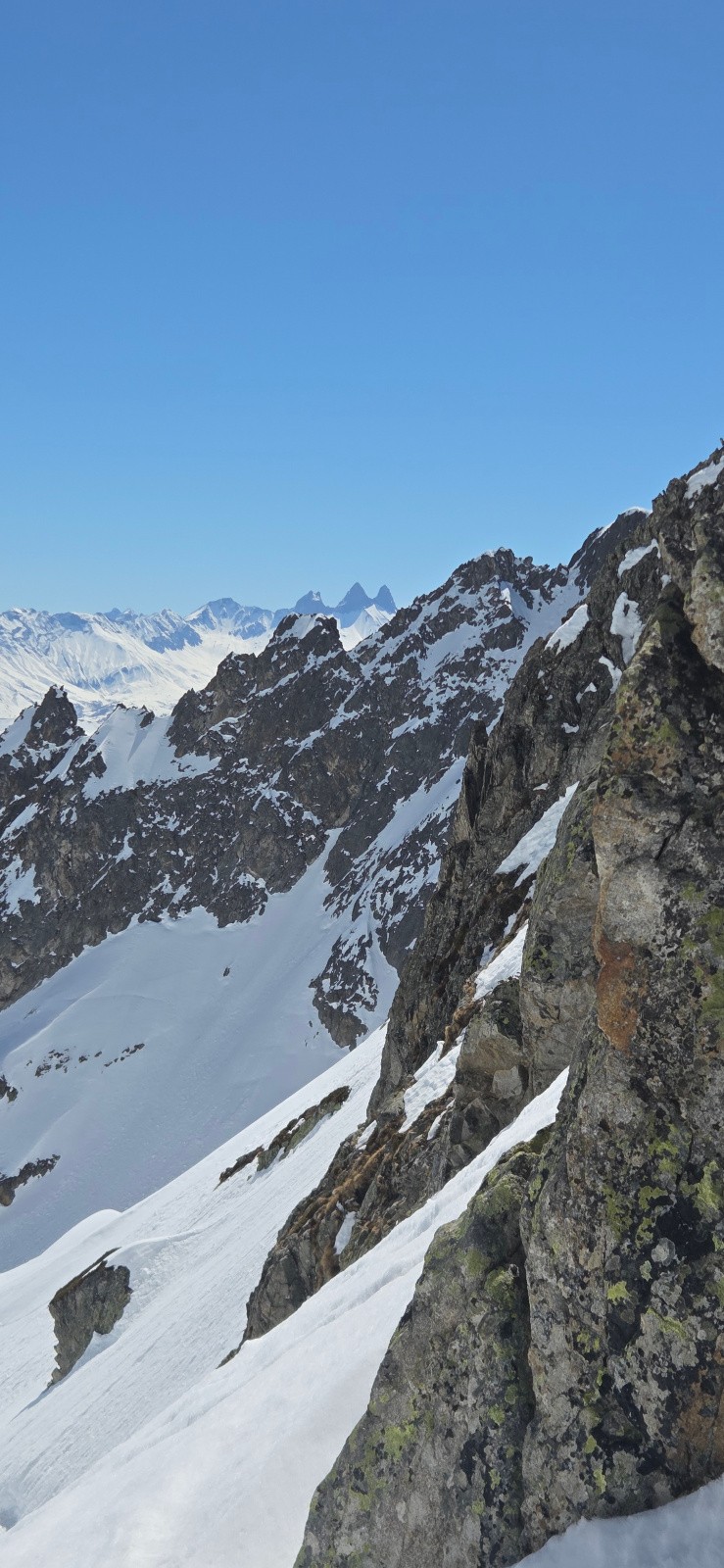 Aiguilles d'Arves au fond&nbsp;