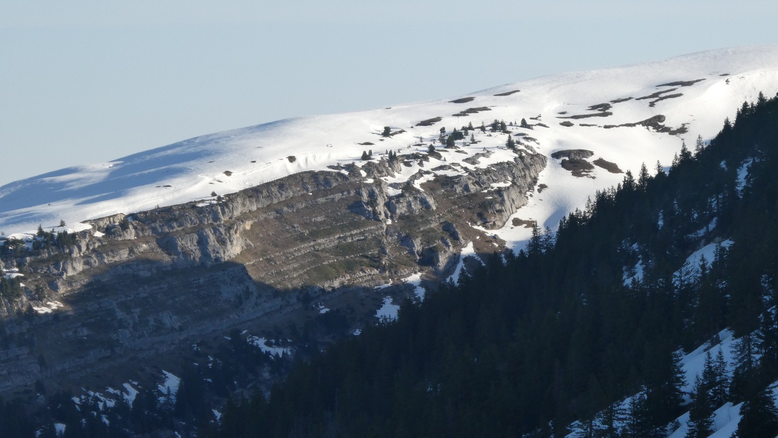 vers la Croix de l'Alpe&nbsp;
