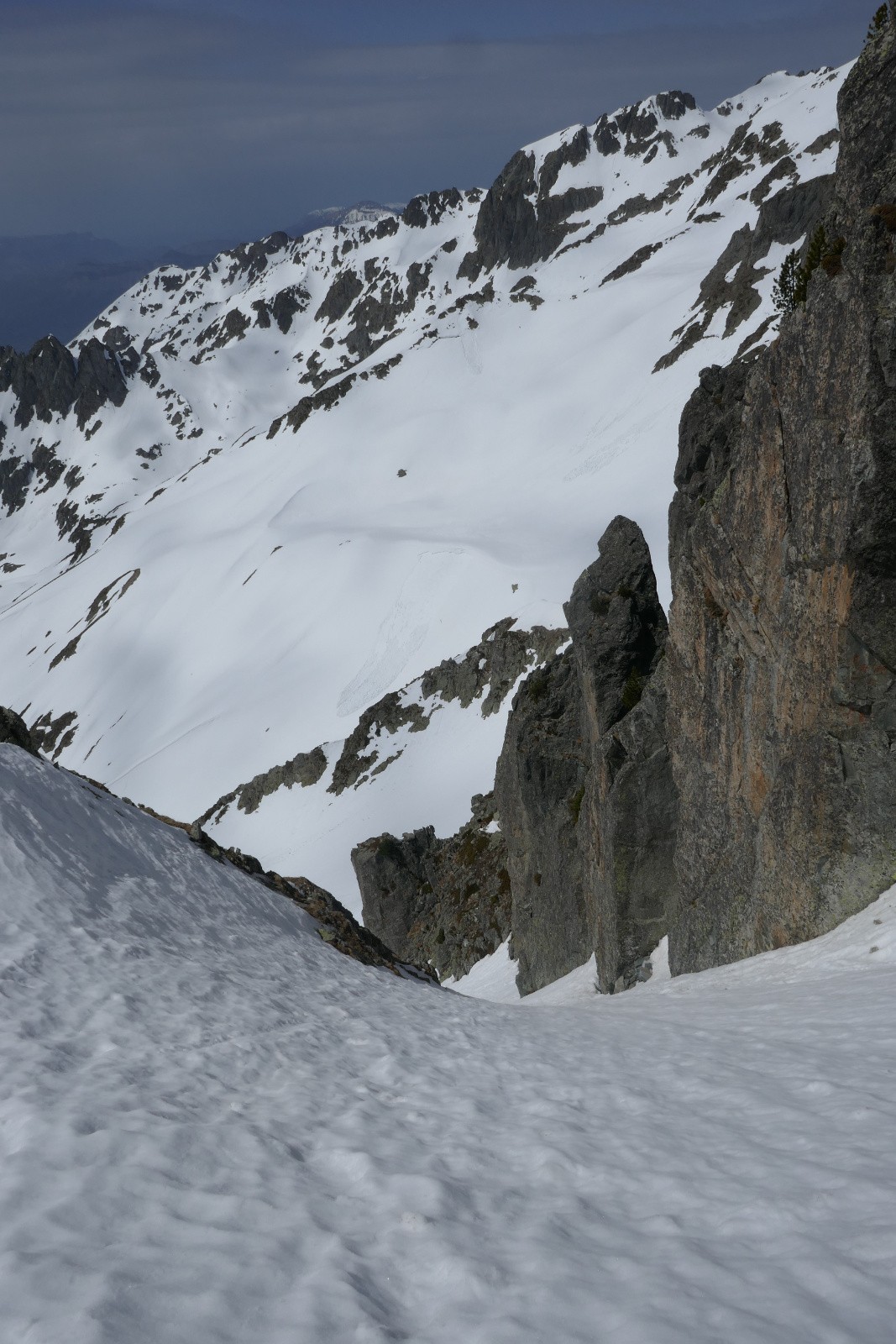 Le petit couloir du sommet 