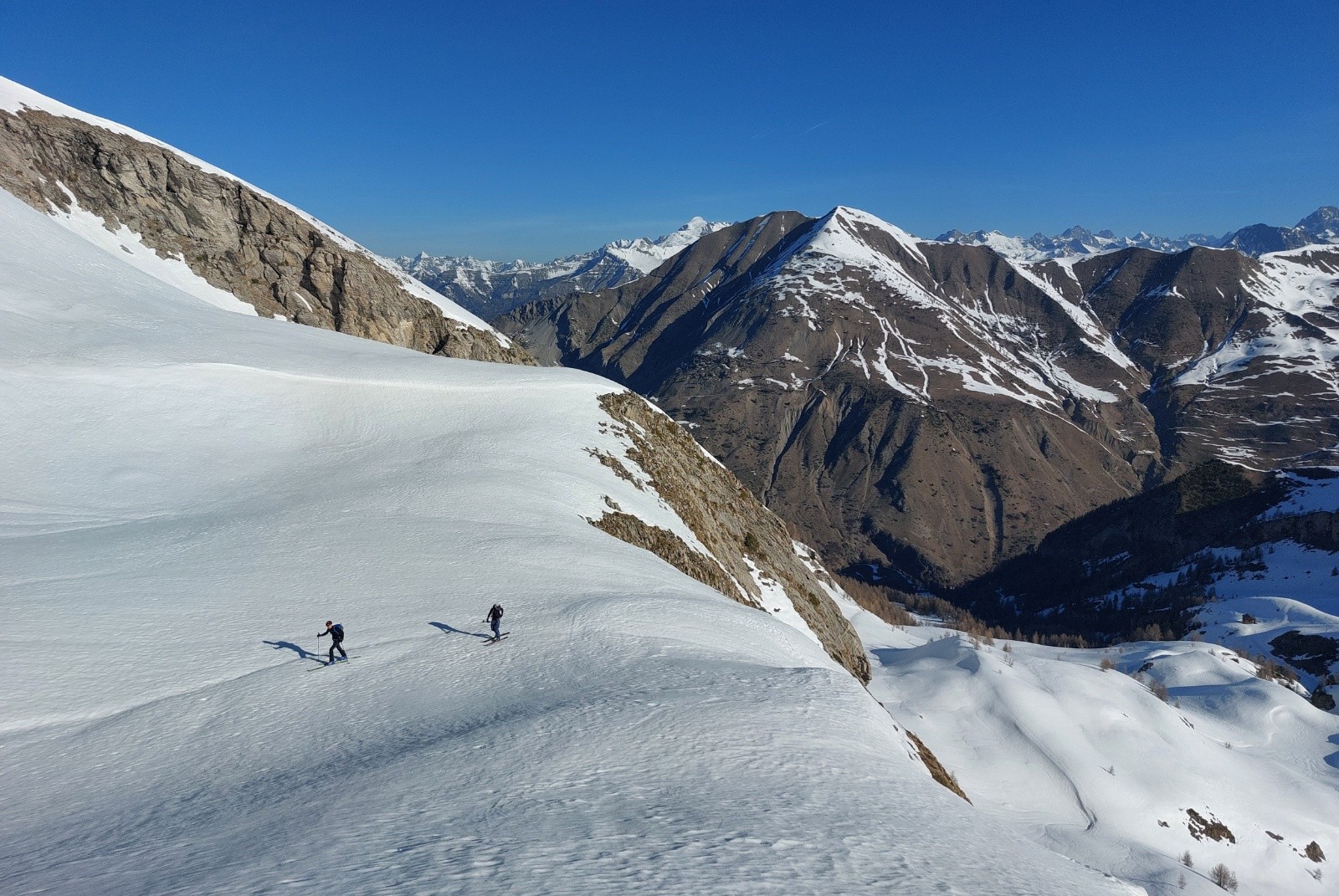 Replat du cirque suspendu du Clot du Rocher au dessus de l'écharpe&nbsp;
