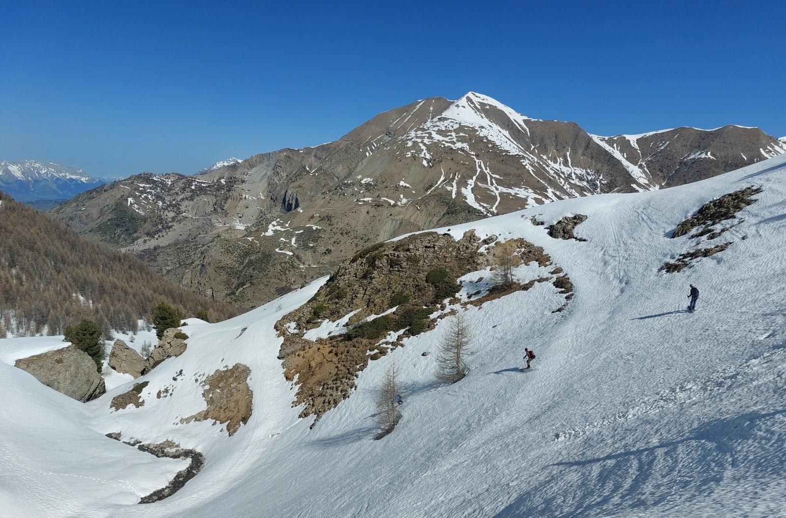 &nbsp;Retour par le torrent du Courou