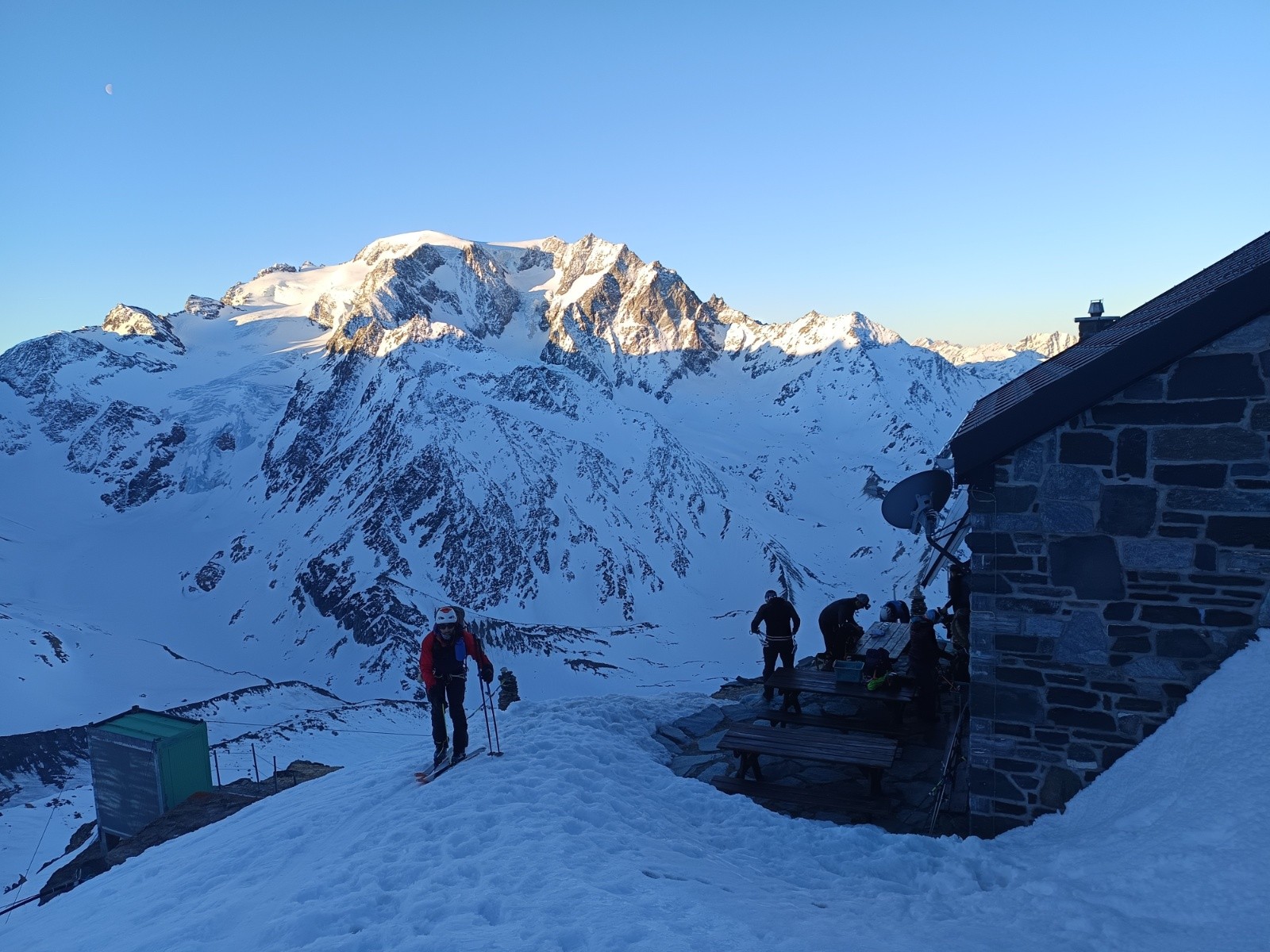 12 Départ de la cabane de Valsorey&nbsp;