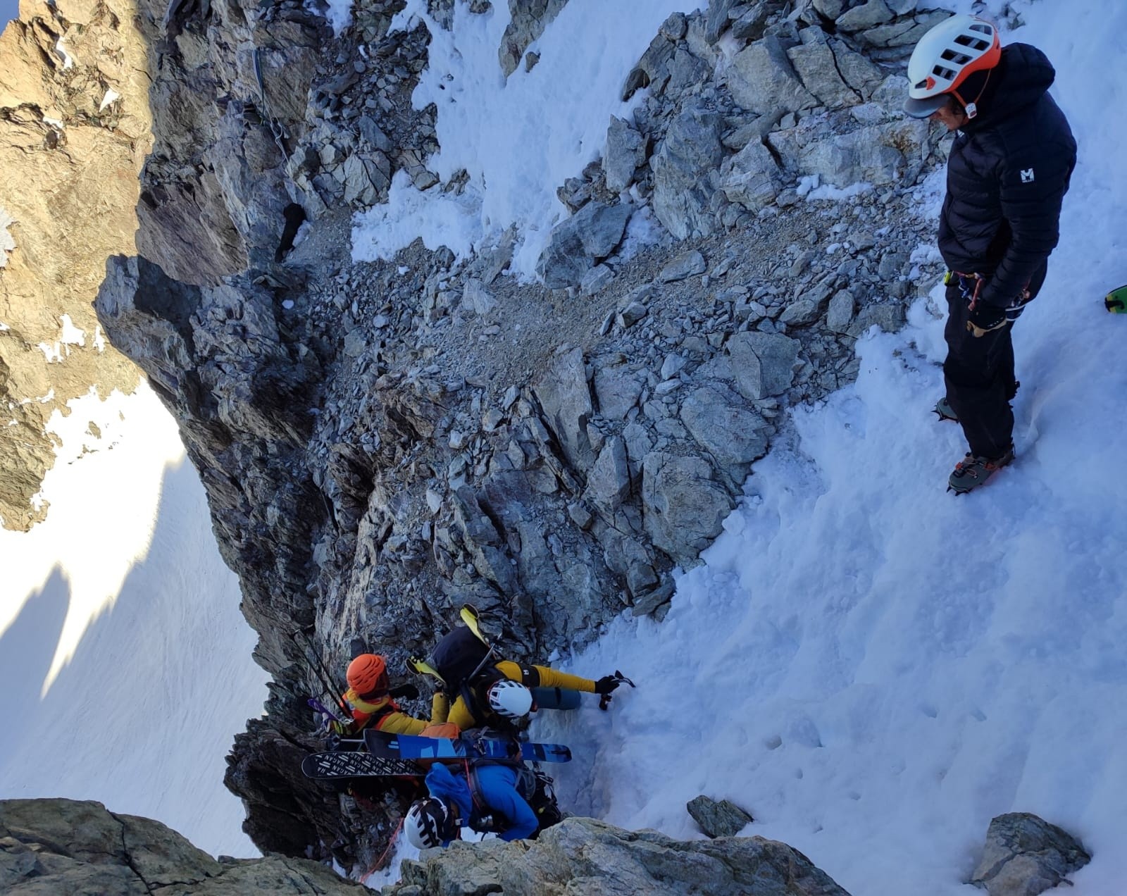 Passage du col Emile Pic&nbsp;