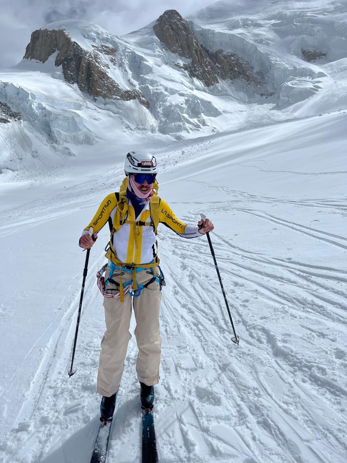 Elie qui est parti de Valloire (4j )