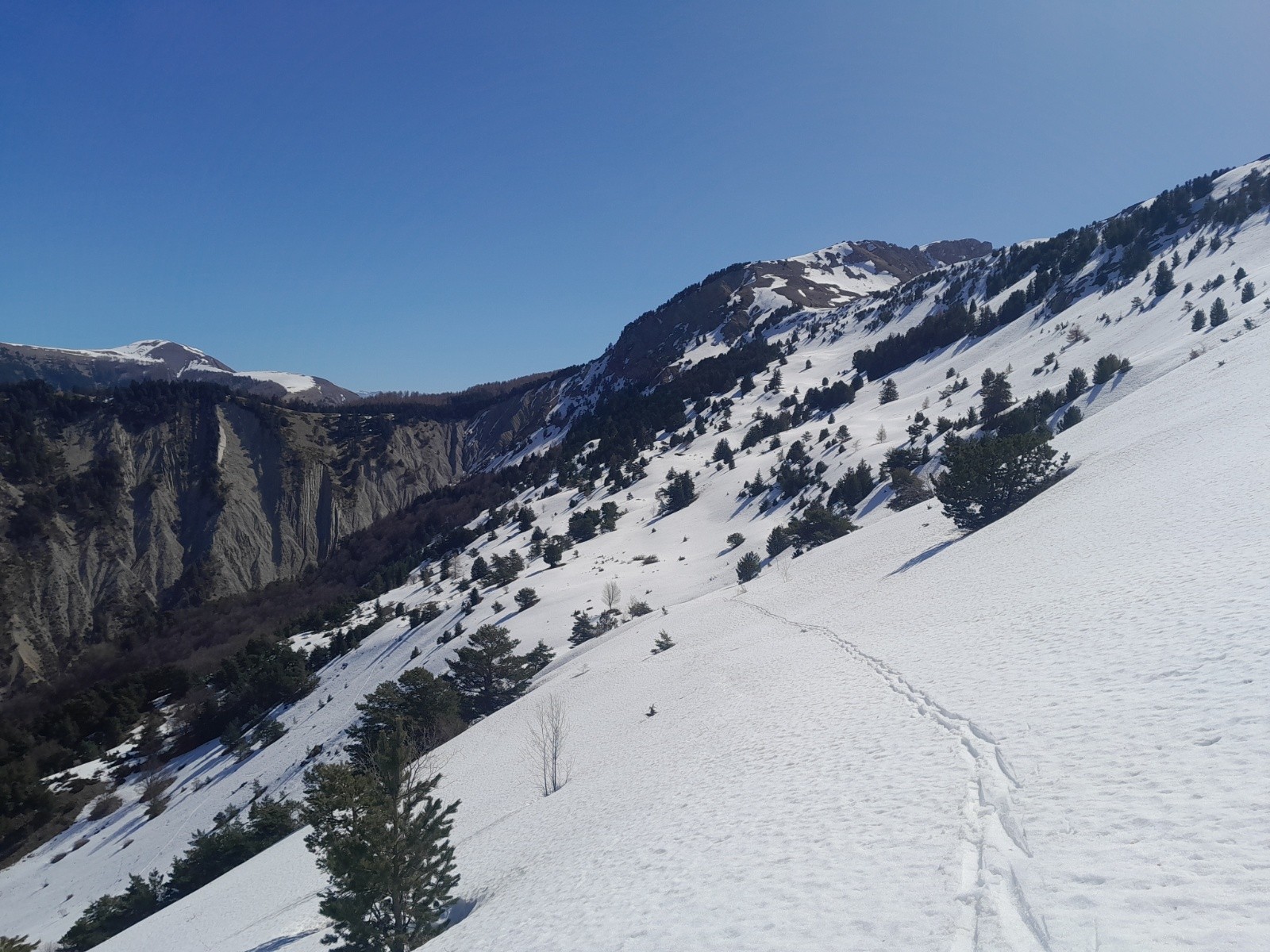 versant nord de la Sapie&nbsp;