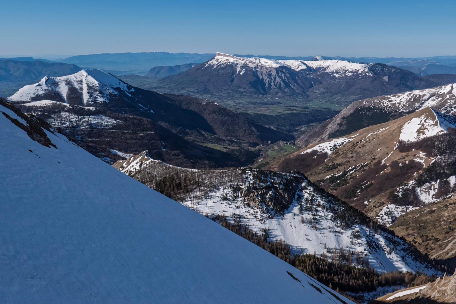 Vers Rabou, Charande et Ceüze&nbsp;