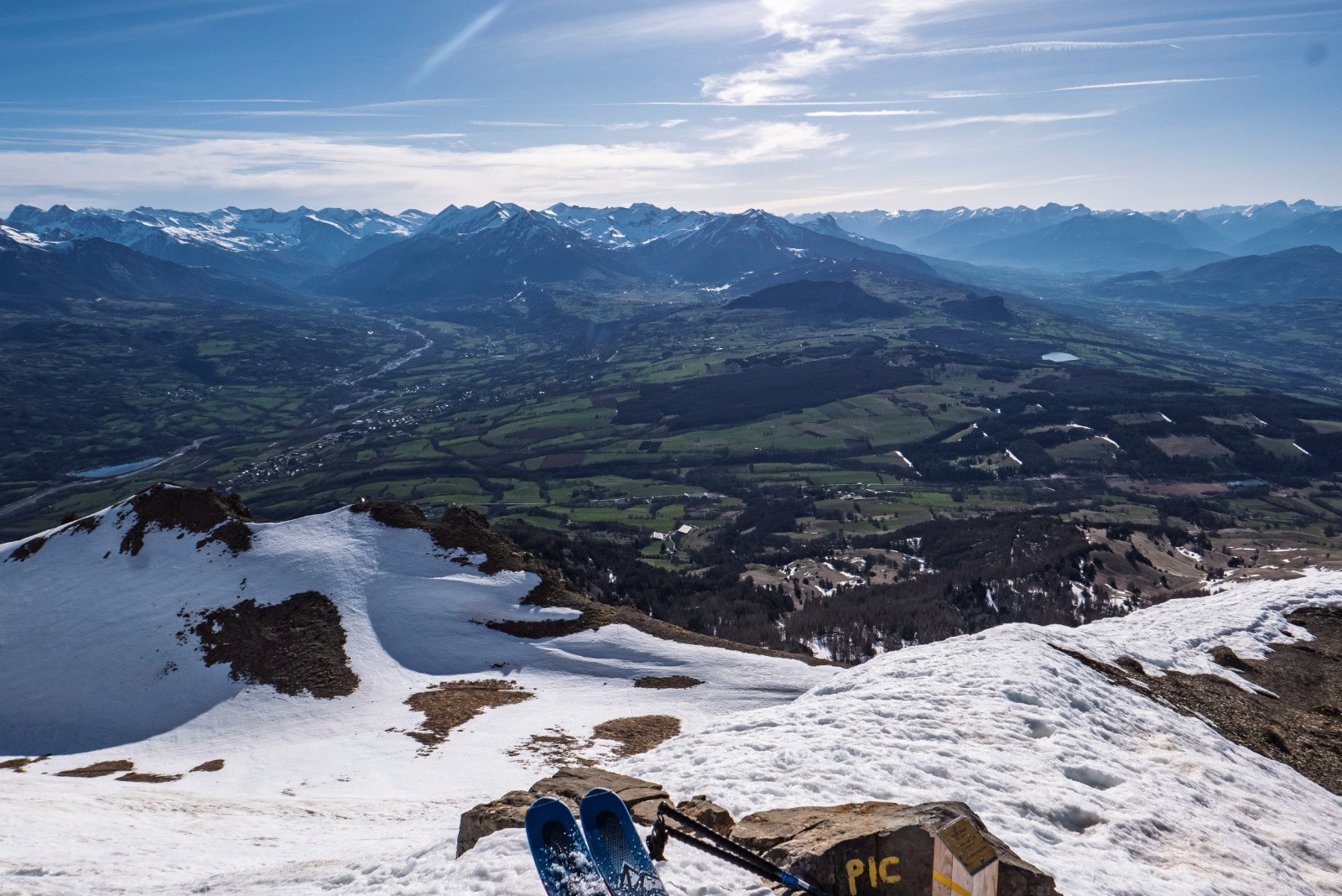 Champsaur vu du sommet&nbsp;