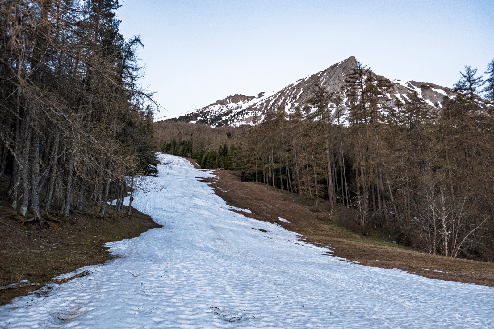 Juste assez de neige pour chausser bas&nbsp;&nbsp;