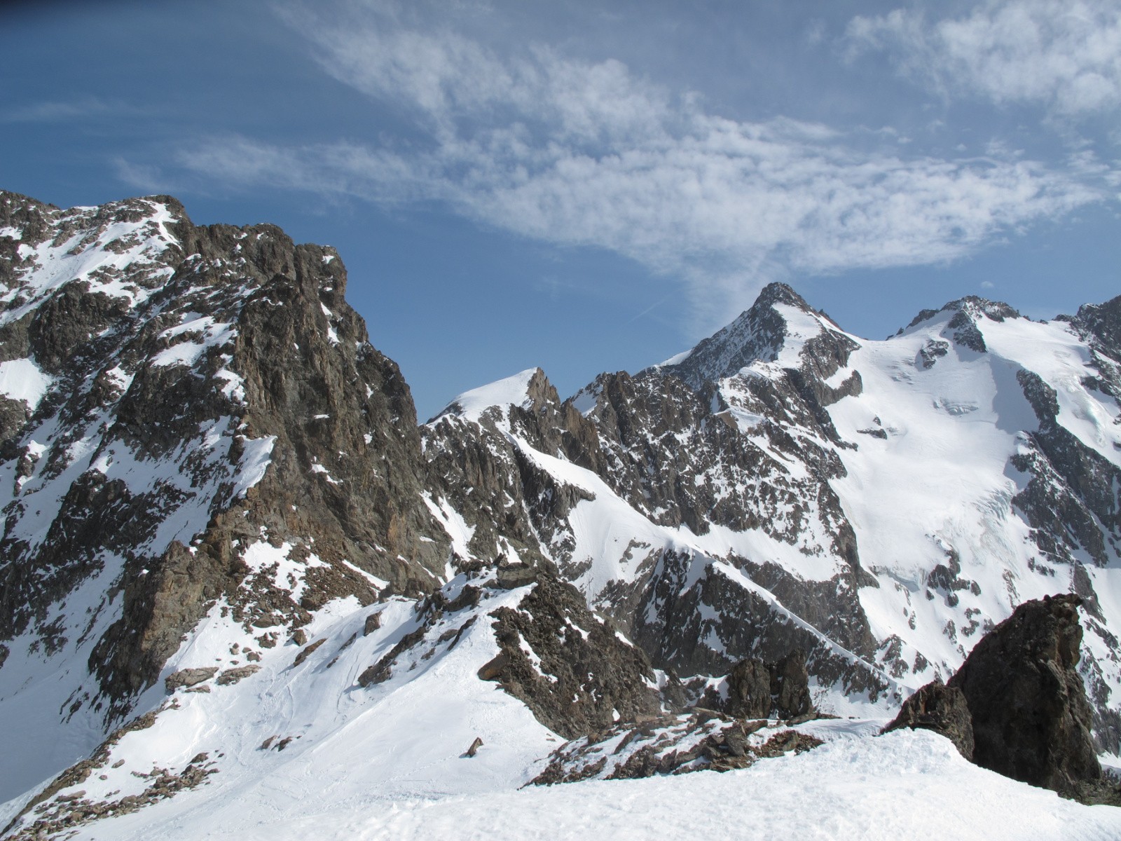 #11 Le Pic de Neige Cordier et le col Emile Pic Le Pic de Neige Cordier et le col Emile Pic