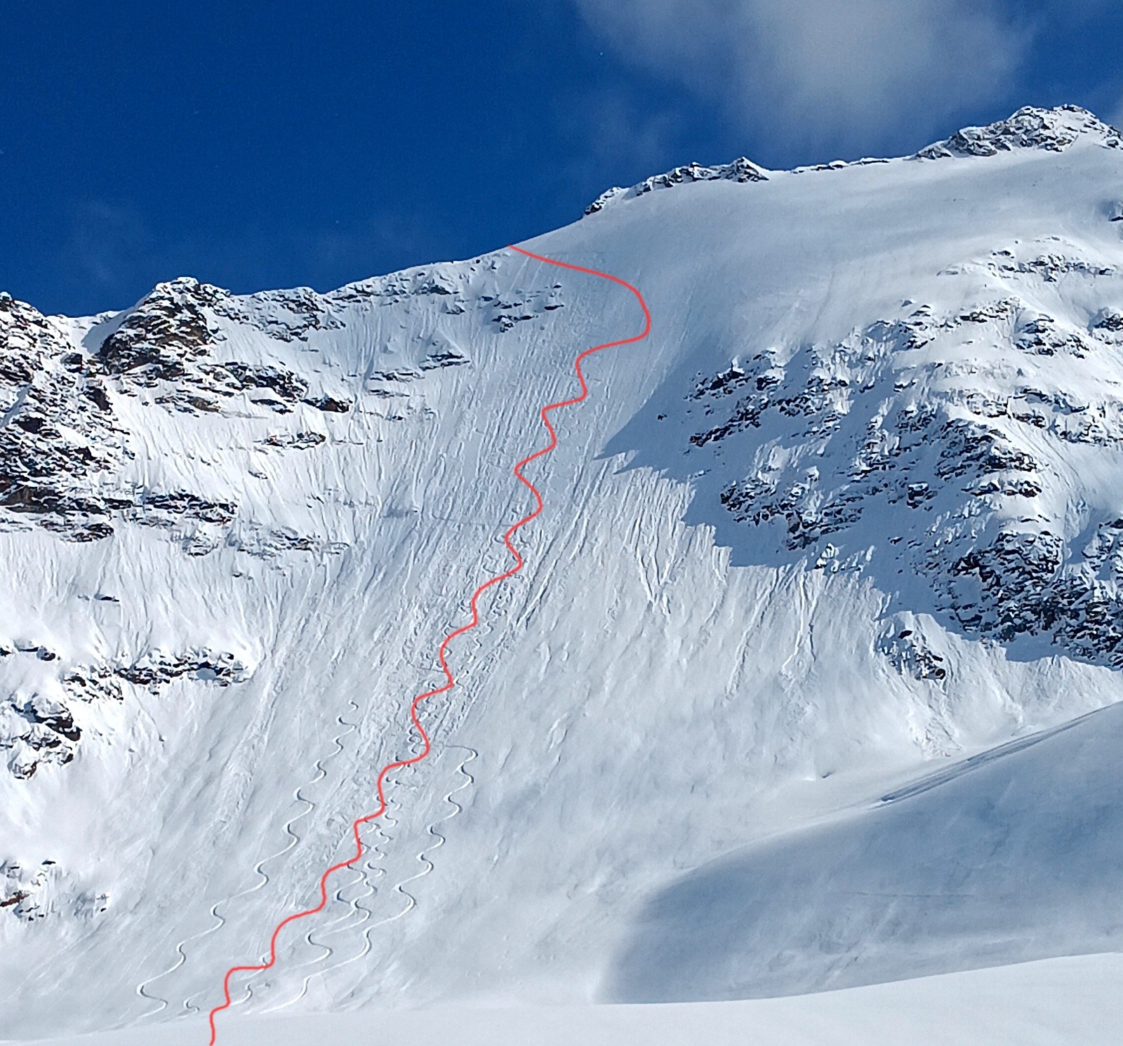 J2: Face N (4.2/E2) de la Punta Cadini, qui calme aussi&nbsp;