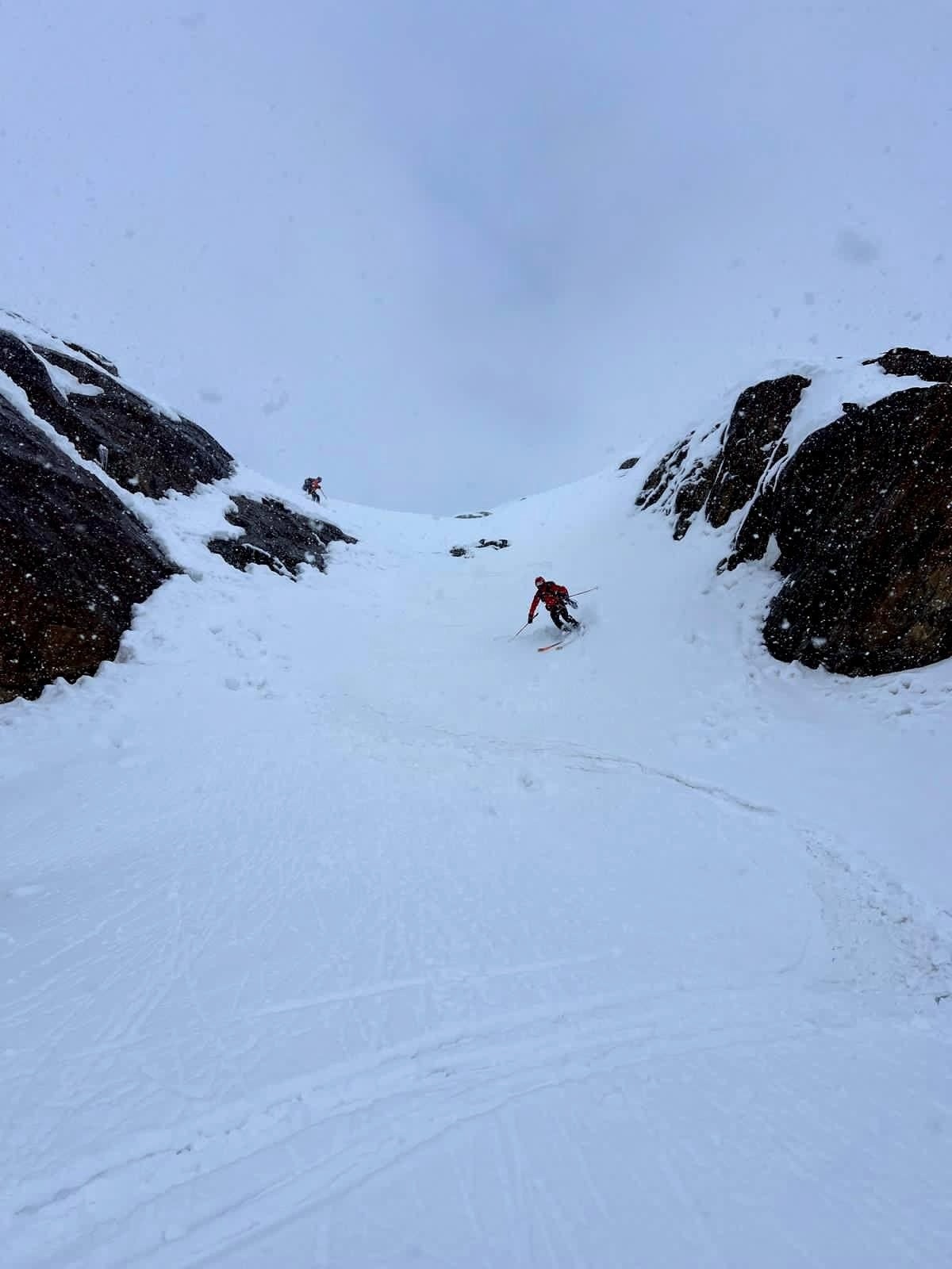 &nbsp;J1: Le mauvais arrive, but nivo sous le Pizzo Tresero