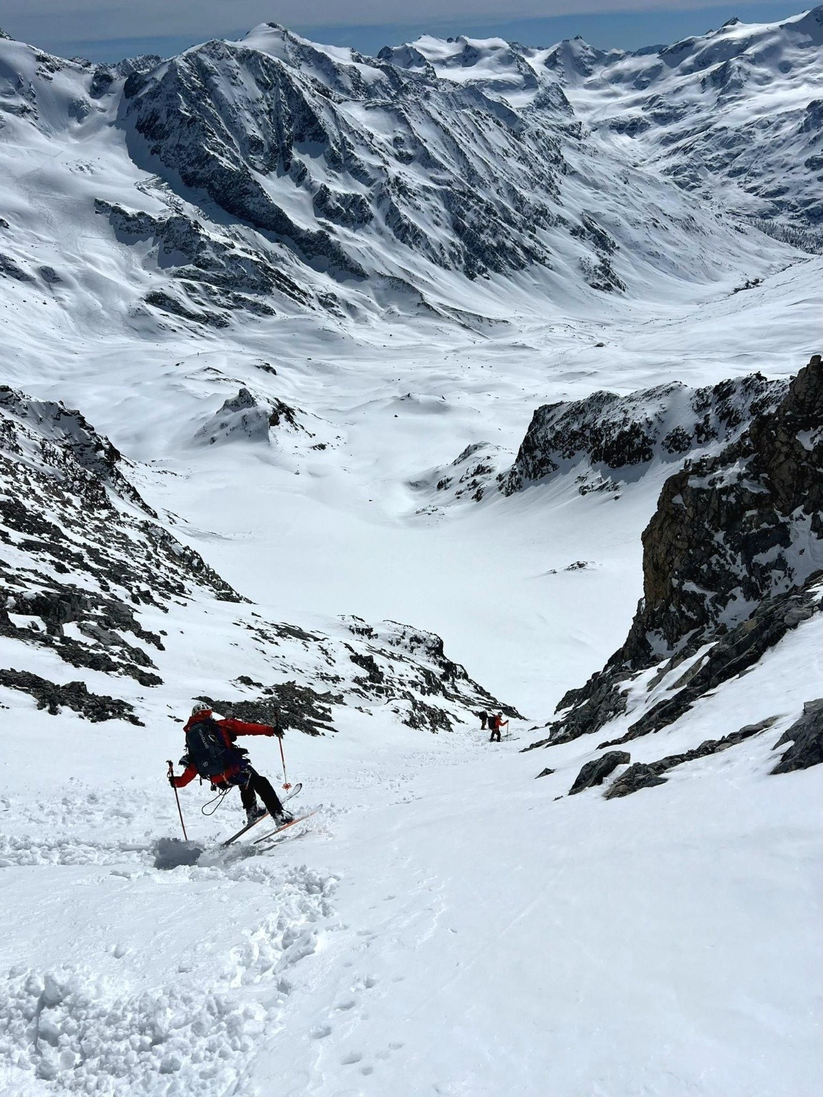 J4: On se redétend dans le canale Meraldi (4.3/E2), transfo à point&nbsp;