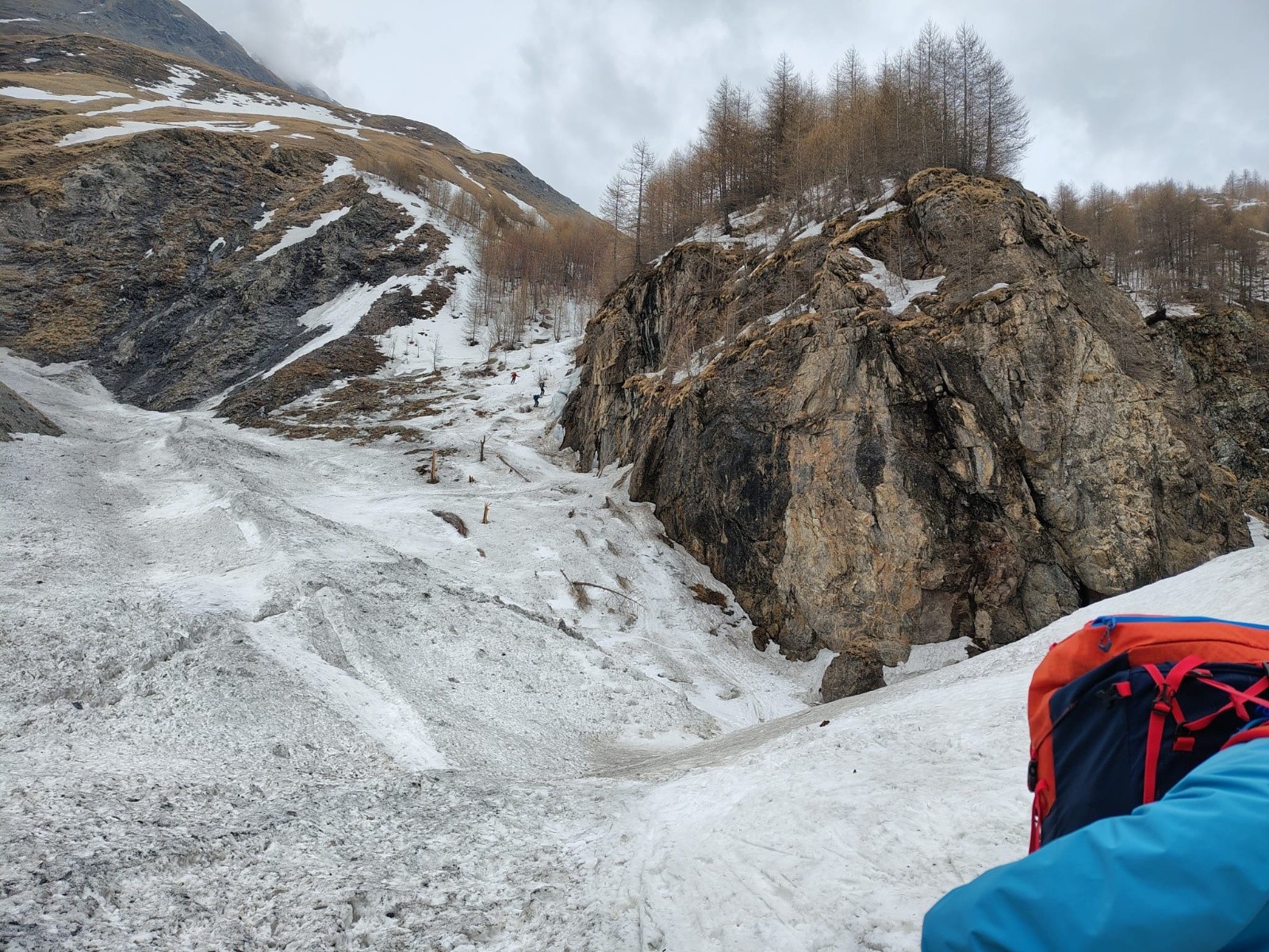 &nbsp; État de la fin de la descente