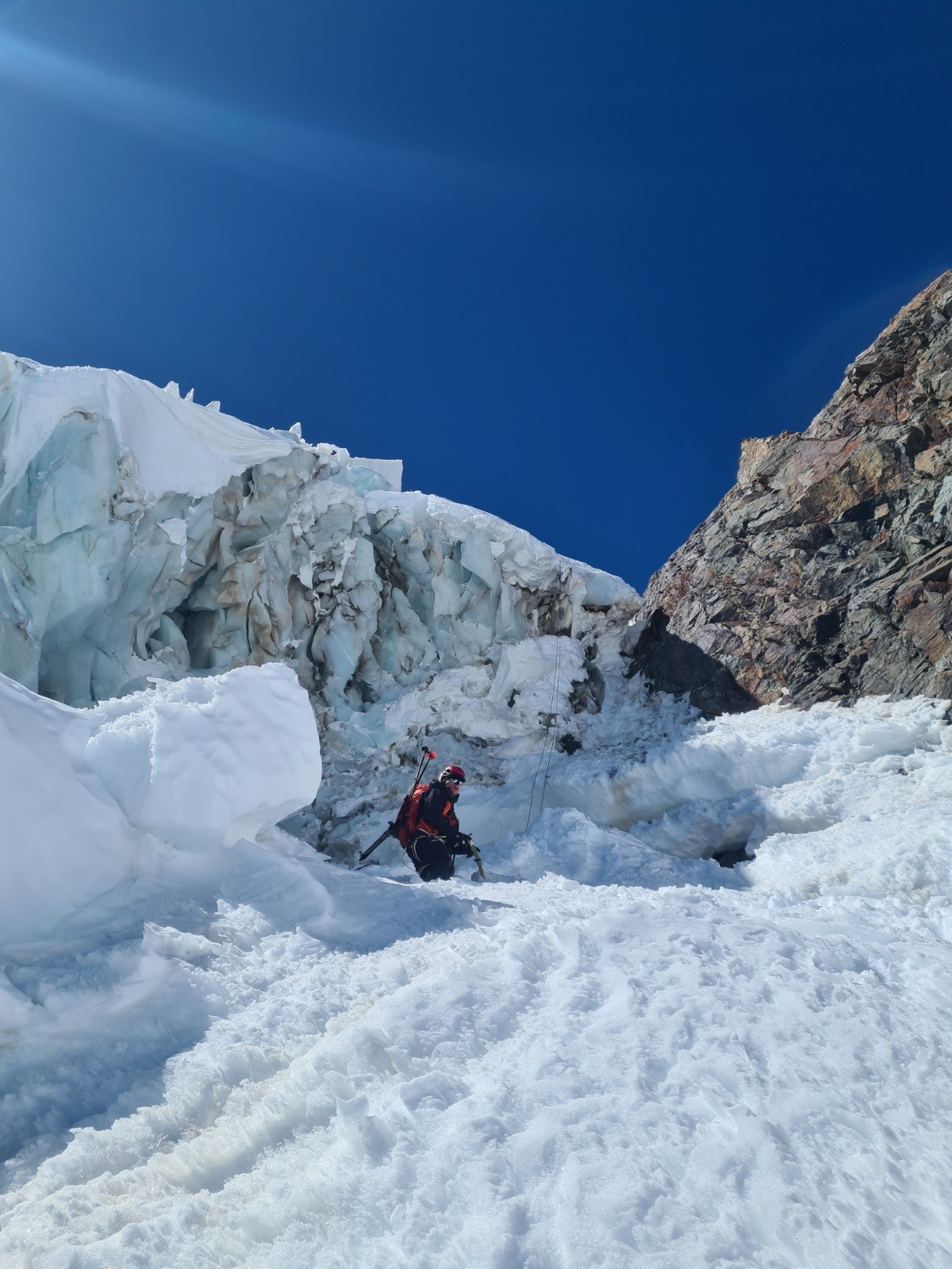 Jérôme sous le rappel que nous avons du faire&nbsp;