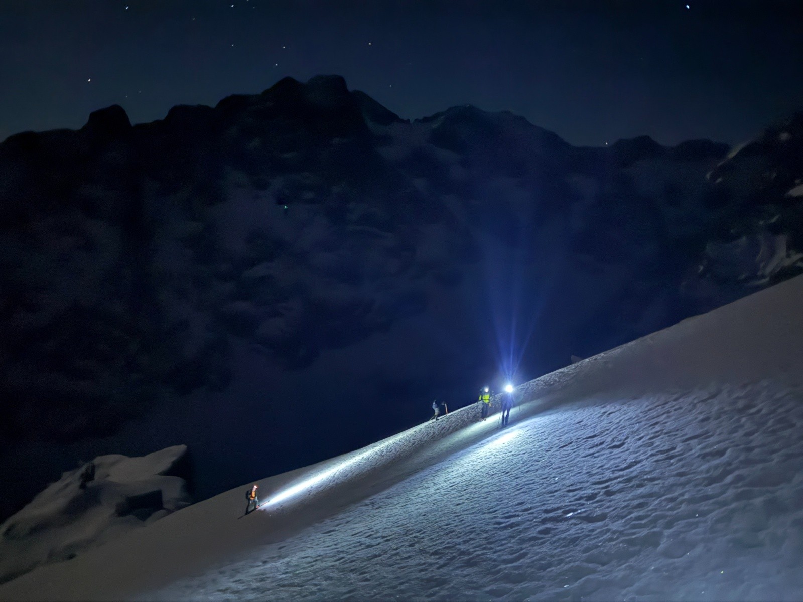 &nbsp;Direction la Bosse de Sialouze sous les étoiles