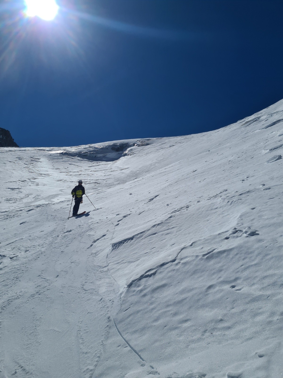 &nbsp;Début du Glacier des Violettes&nbsp;
