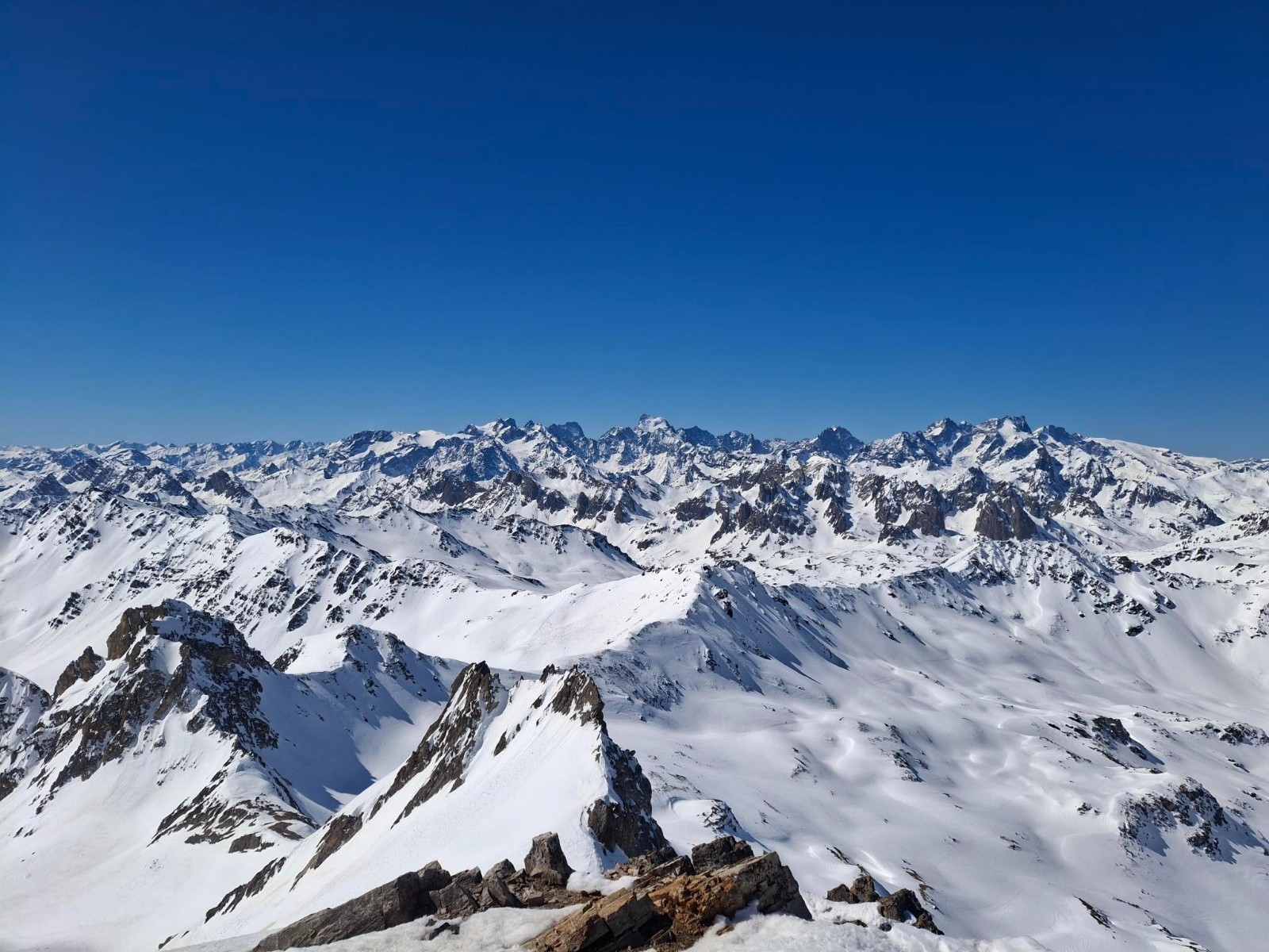 #26 J2 Côté Ecrins avec la barre J2 Côté Ecrins avec la barre