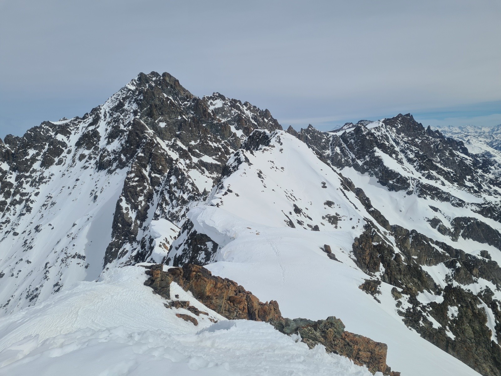 #12 Vue du Pic du Glacier d Vue du Pic du Glacier d'Arsine