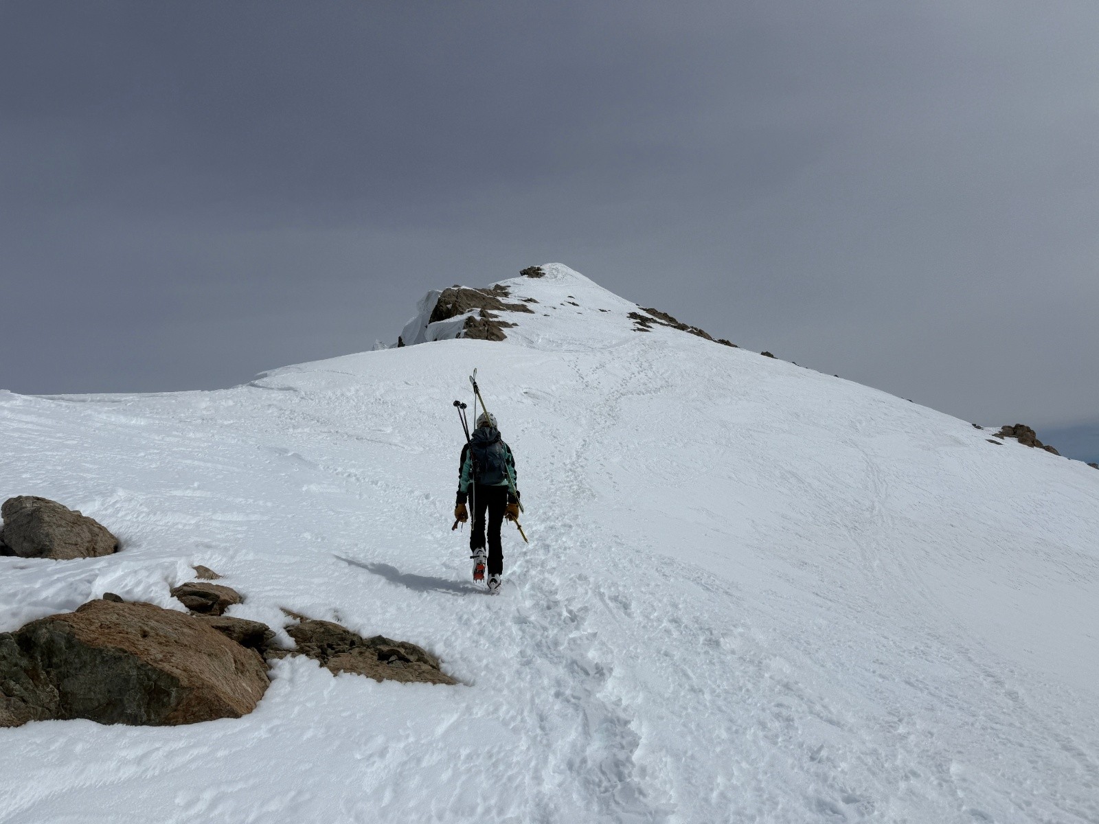#11 Dernière partie de l Dernière partie de l'arête direction le sommet du Pic du Glacier d'Arsine