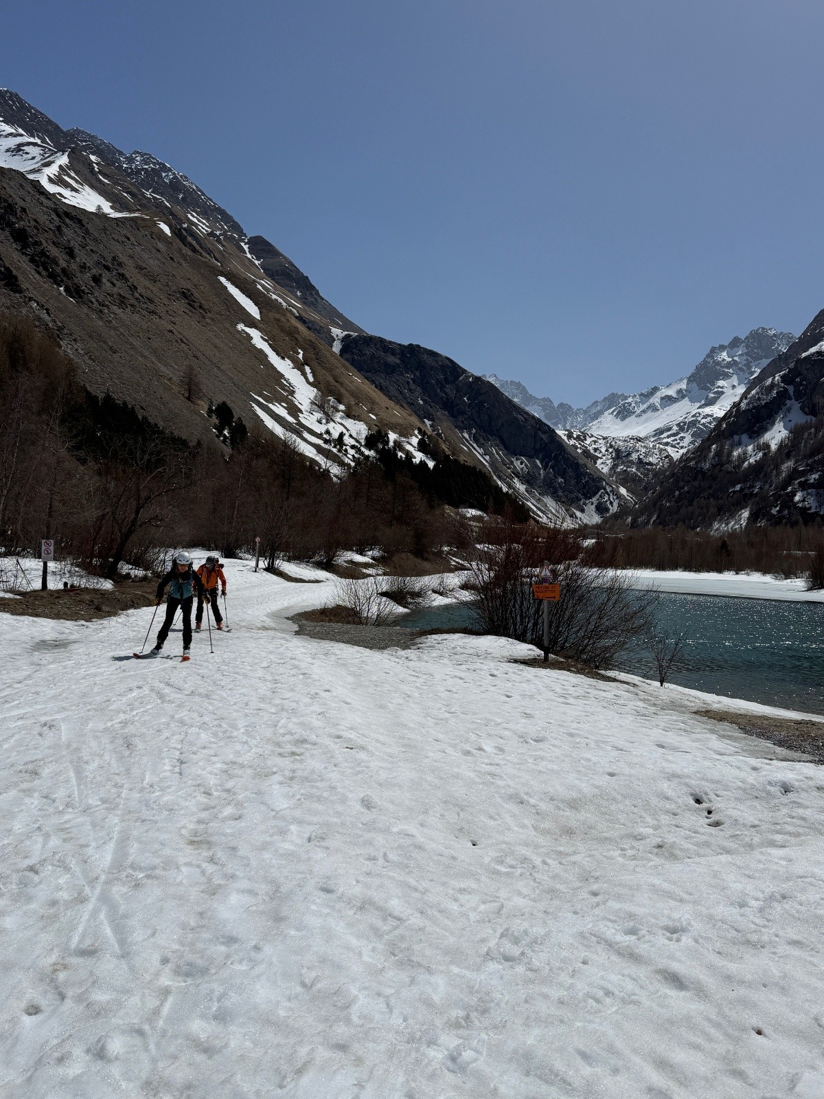 #20 En mode skating pour le retour au Pont d En mode skating pour le retour au Pont d'Arsine par les pistes de ski fond !