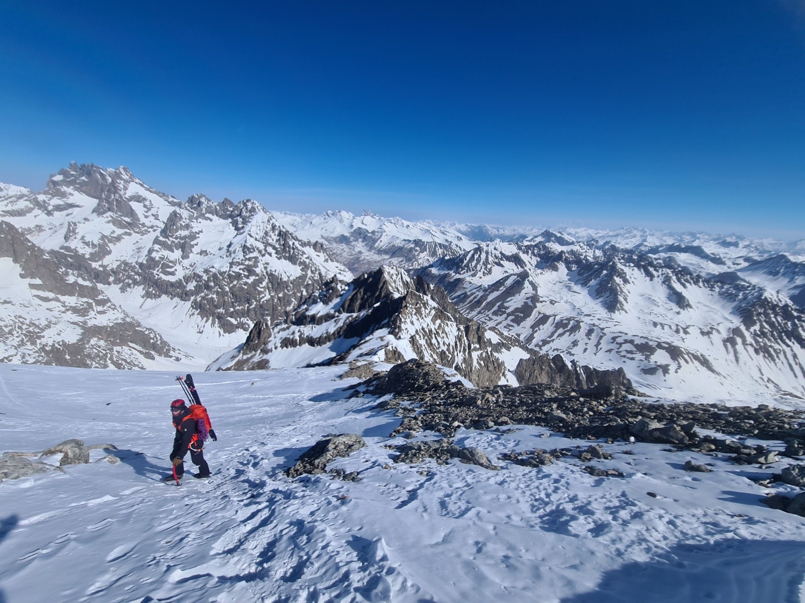 #11 Descente de Neige cordier direction la brèche de la plate des agneaux Descente de Neige cordier direction la brèche de la plate des agneaux